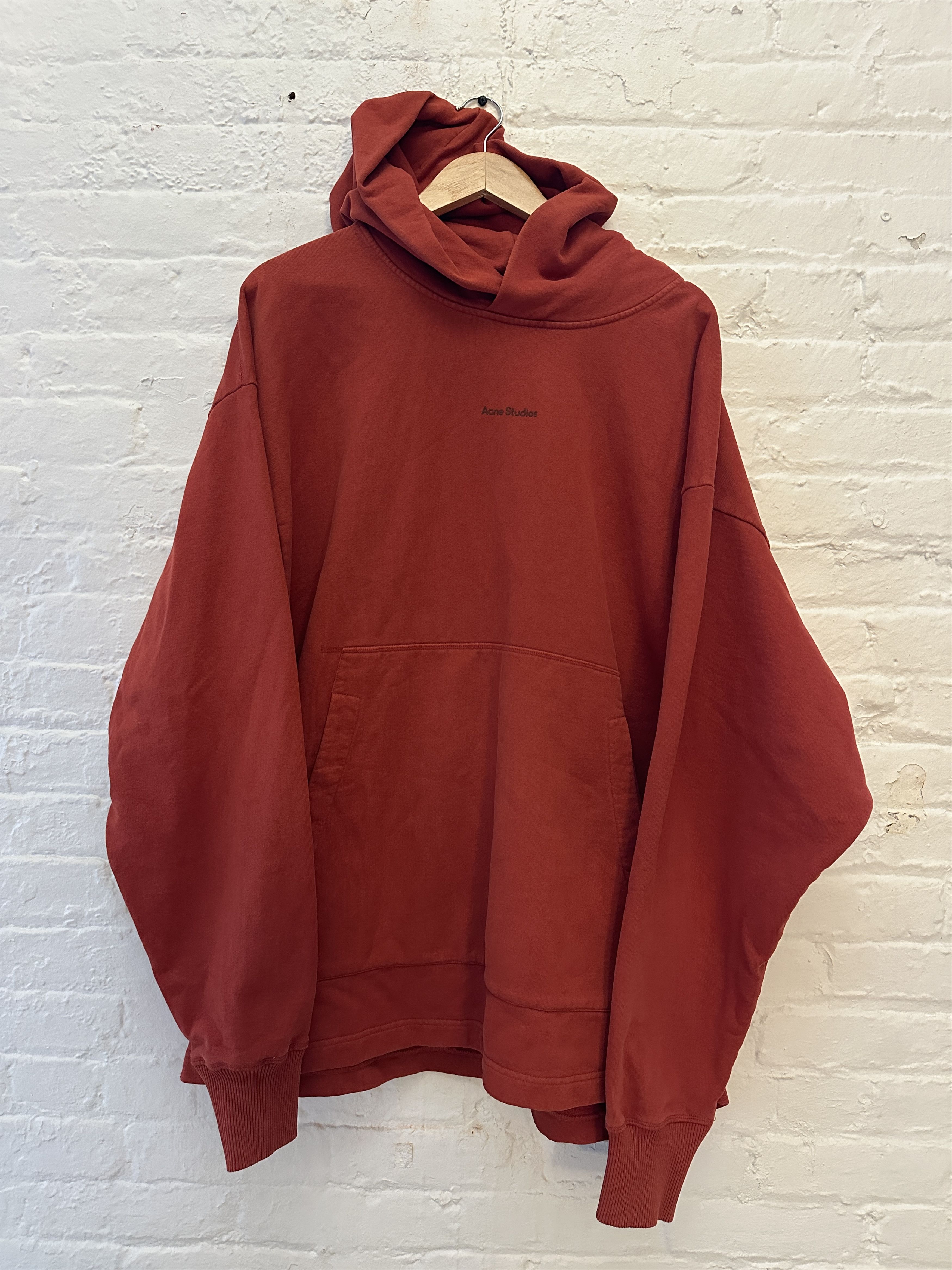 Acne Studios Acne Studios Oversized Logo Hoodie Size US L / EU 52-54 / 3 - 1 Thumbnail