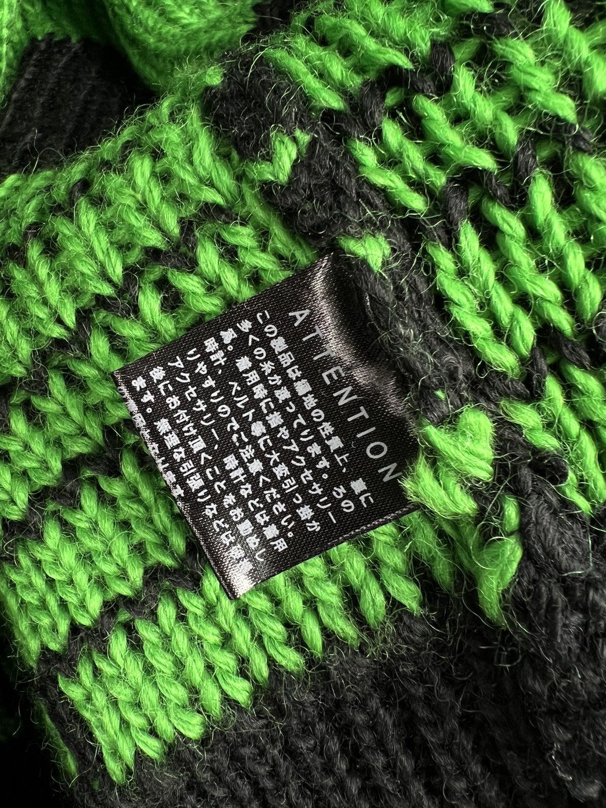 Hysteric Glamour Frankenstein knit sweater L Size US M / EU 48-50 / 2 - 7 Thumbnail