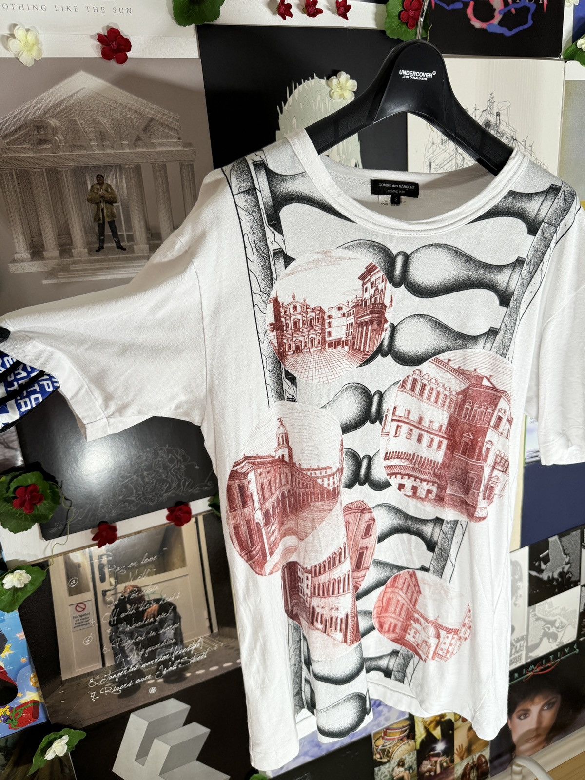 Comme des Garcons Homme Plus 2016 Italian Graphic T-shirt Size US M / EU 48-50 / 2 - 3 Thumbnail