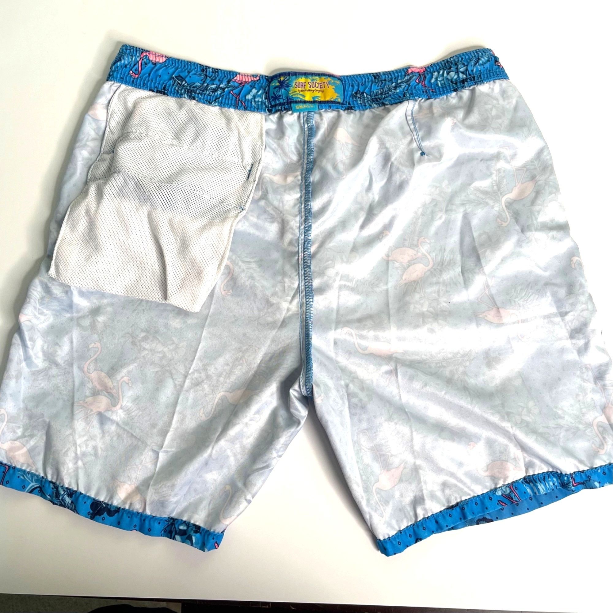 Other Drill Clothing Swim Trunks Board Shorts Surf Society Turquoi Size US 32 / EU 48 - 5 Thumbnail