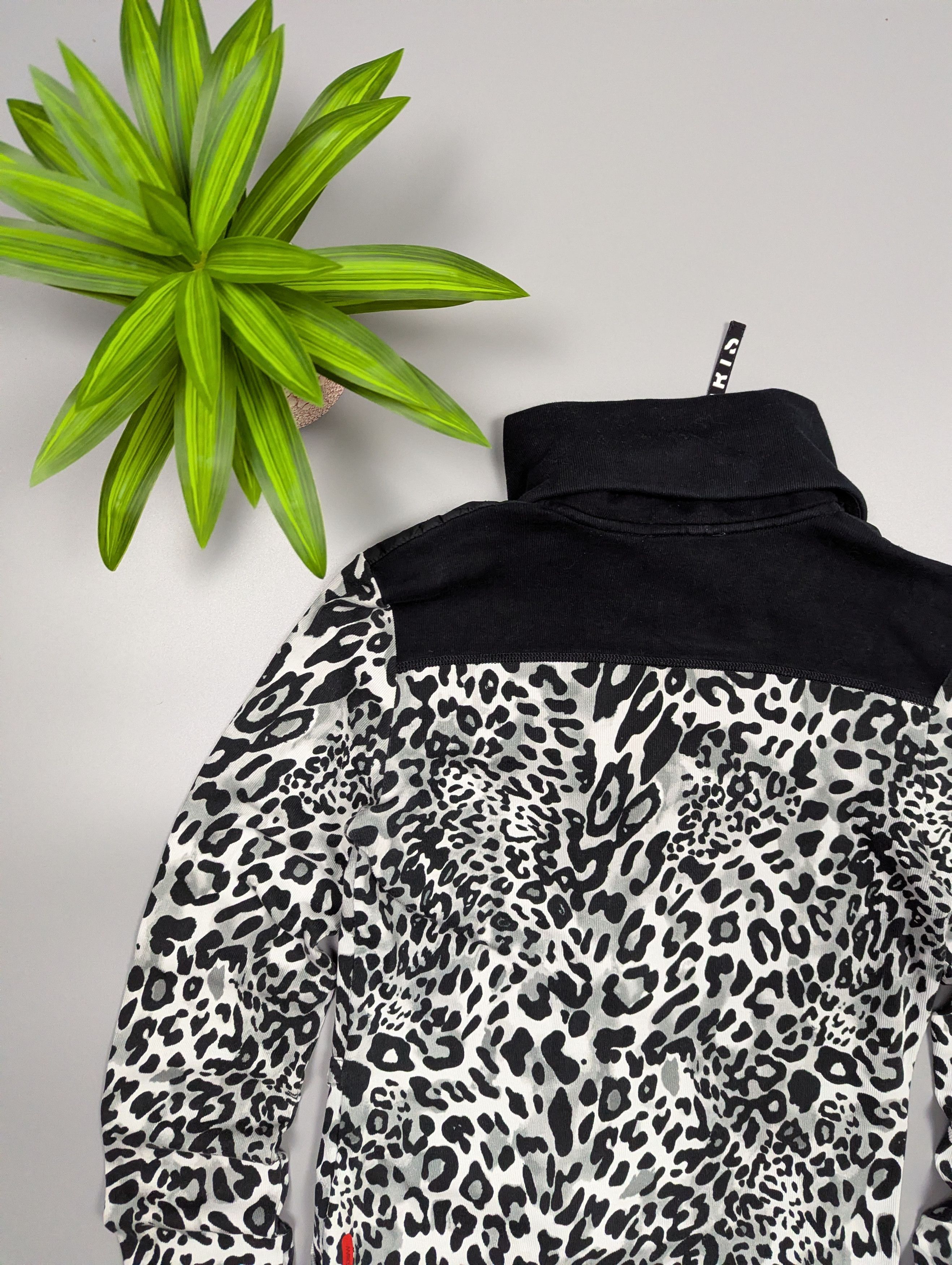Other MARC CAIN Women’s Leopard Print Full Zip Jacket/Sweatshirt Size M / US 6-8 / IT 42-44 - 16 Thumbnail