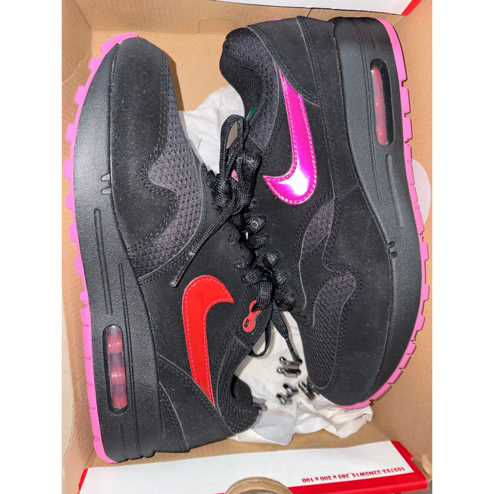 Nike Nike air max valentines women’s 5.5 black pink Size US 5.5 / IT 35.5 - 1 Thumbnail