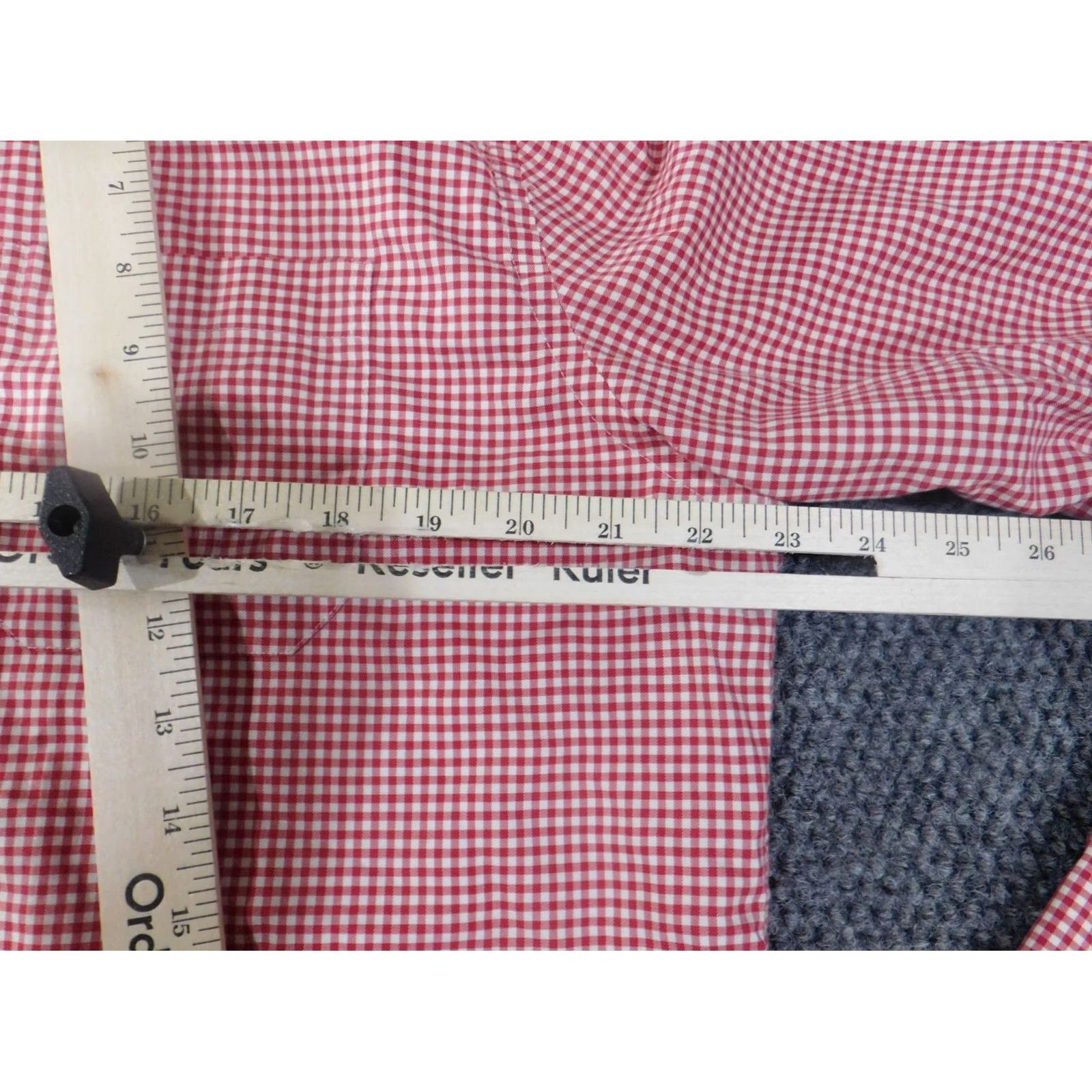 Southern Tide Southern Tide Shirt L Red Plaid Button-Up Mens Casual Logo Stretch Size US L / EU 52-54 / 3 - 6 Thumbnail