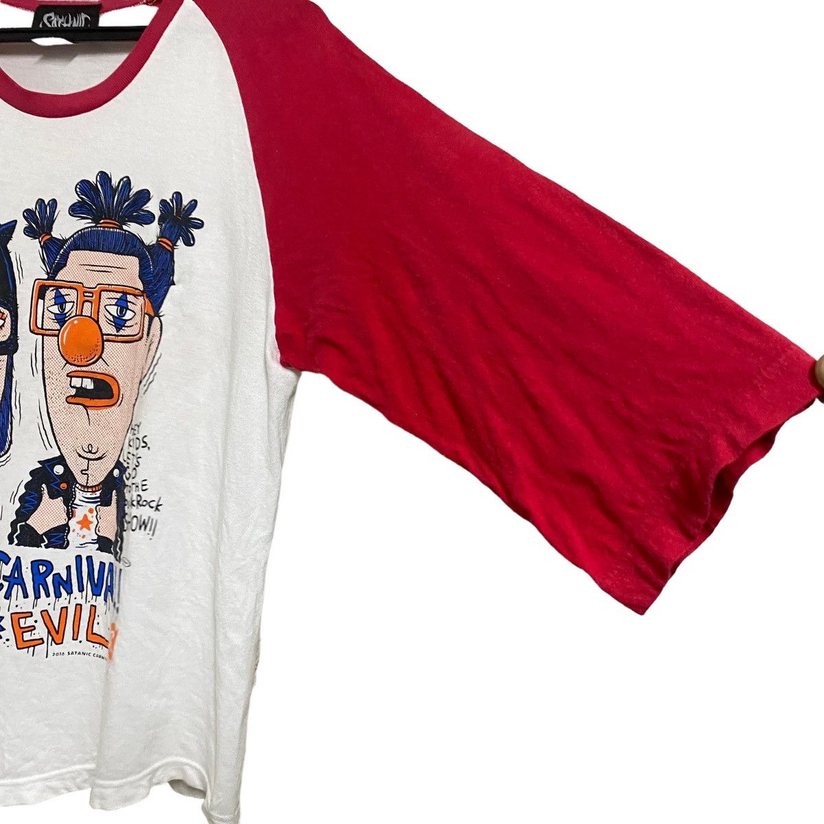 Seditionaries Satanic Carnival Raglan Shirt 'Lets Go Punk Rock Show!! Size US M / EU 48-50 / 2 - 4 Thumbnail