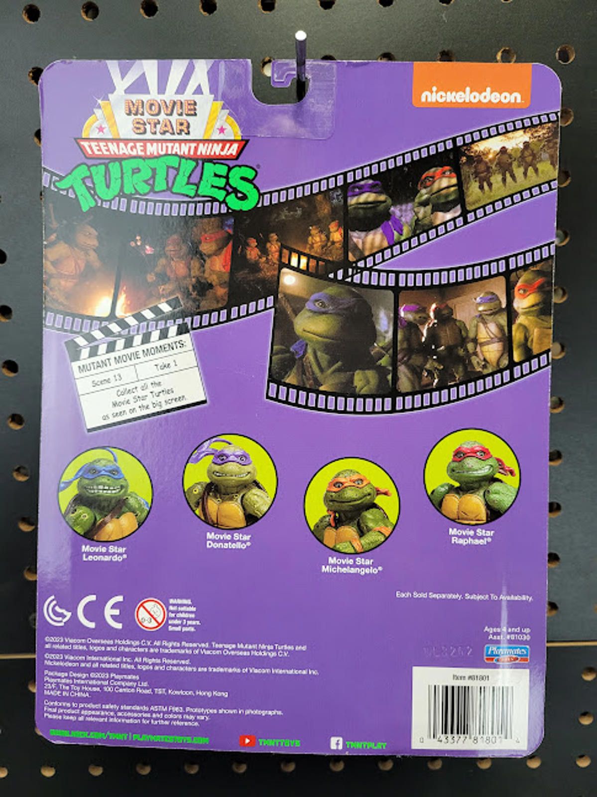 Nickelodeon TMNT Movie Star Mikey Action Figure - Radical Fun! Size ONE SIZE - 2 Thumbnail