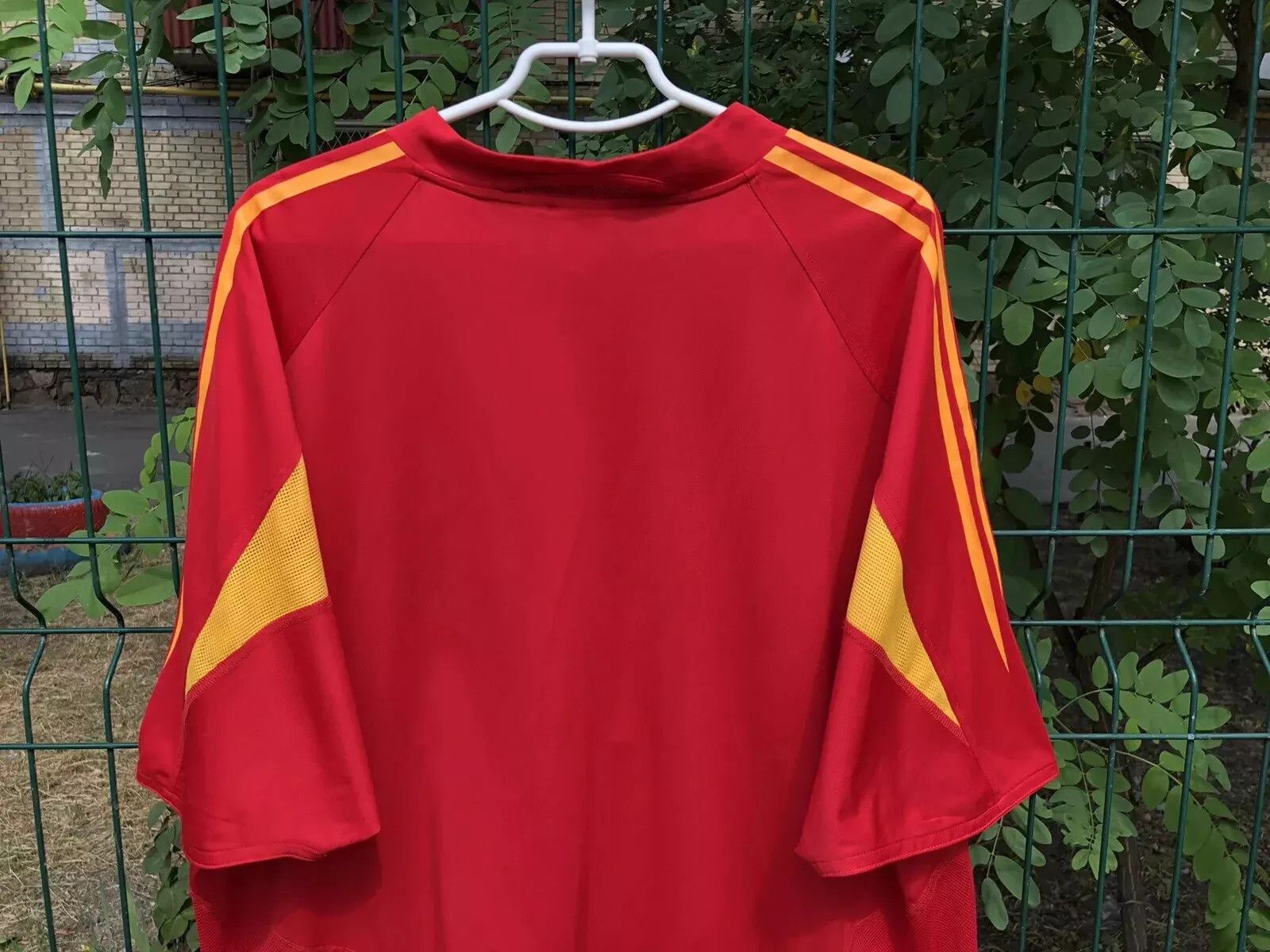 Adidas VINTAGE SPAIN NATIONAL 2003 2004 2005 HOME JERSEY SOCCER Size US XXL / EU 58 / 5 - 5 Thumbnail