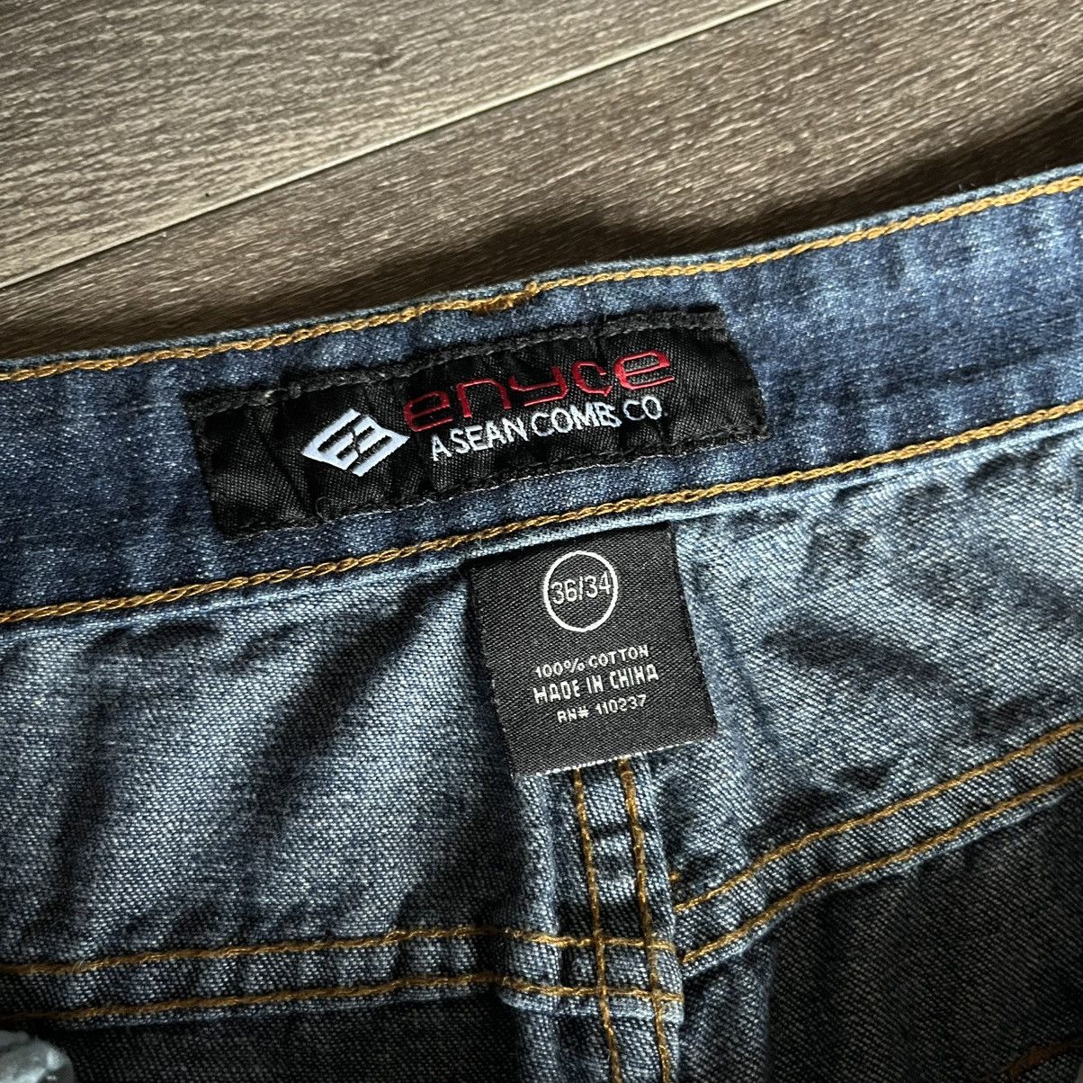 Enyce Vintage Y2K Enyce Distressed Baggy Skater Denim Jeans 36x34 Size US 36 / EU 52 - 10 Thumbnail
