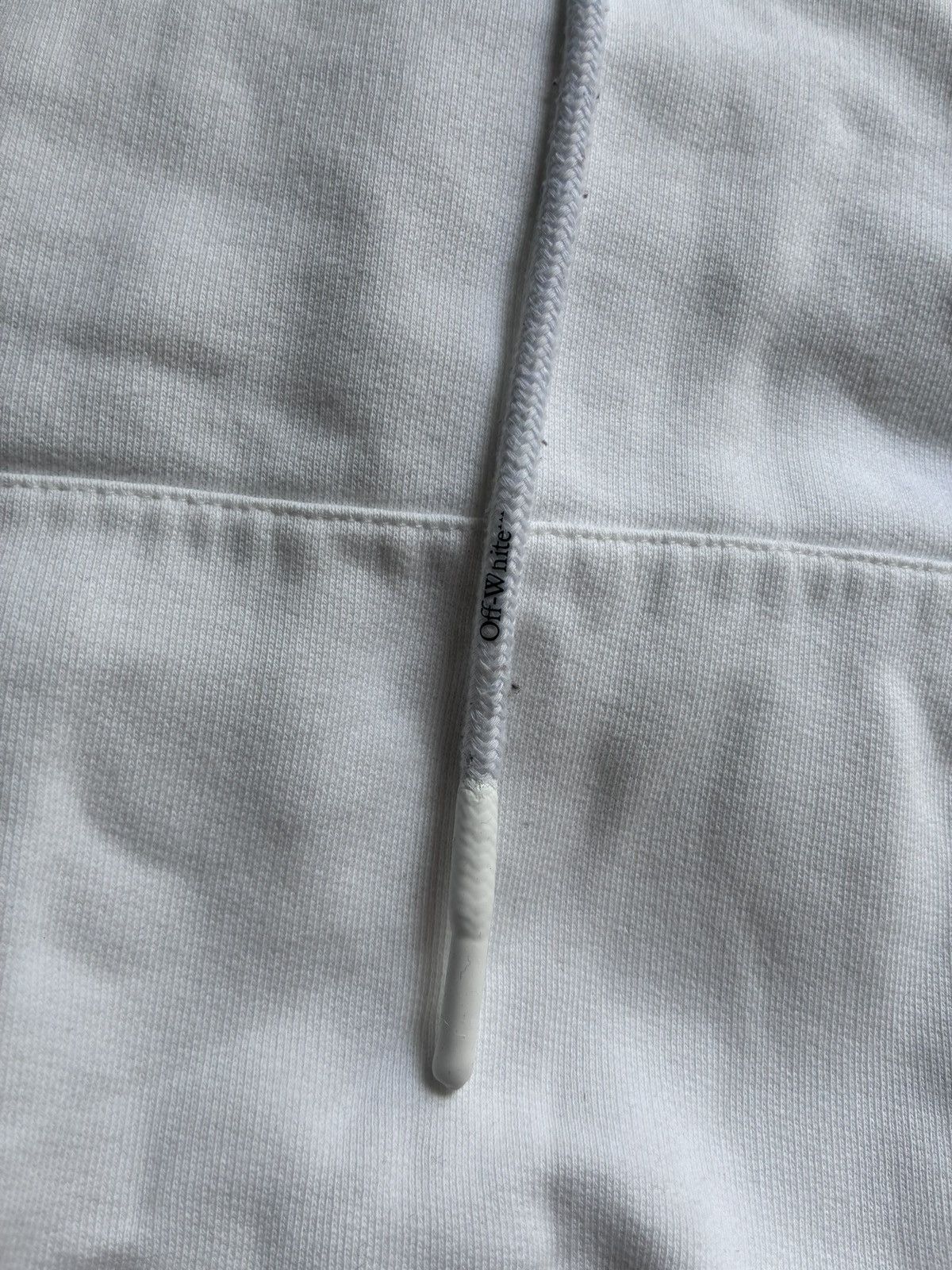 Off-White Off White Diagonal Helvetica Hoodie Size US XL / EU 56 / 4 - 4 Thumbnail