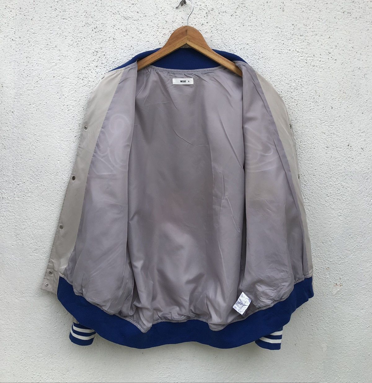 Japanese Brand Japanese Brand WEGO Seattle Satin Varsity Jacket Size US M / EU 48-50 / 2 - 12 Thumbnail