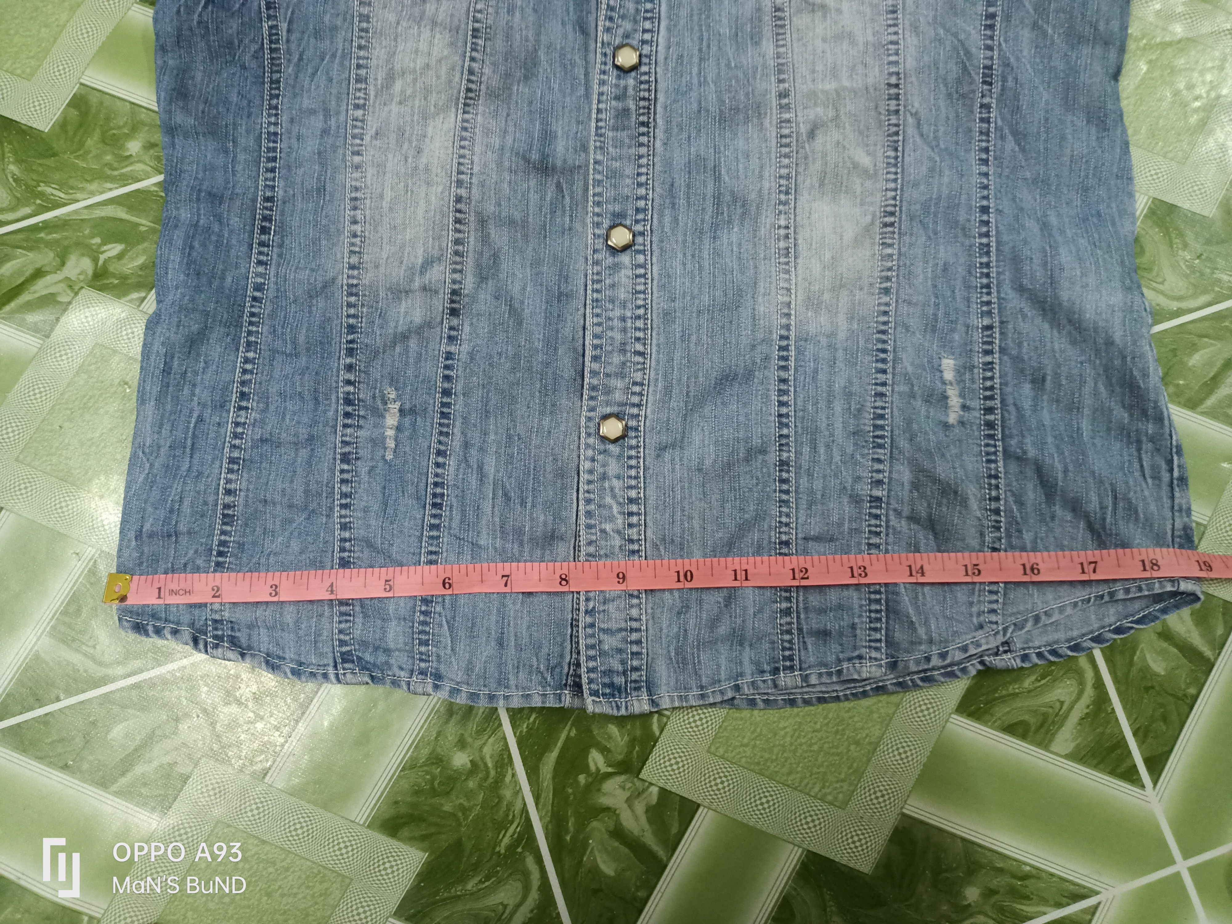 In The Attic × Japanese Brand In The Attic Button up blue Jeans Size M / US 6-8 / IT 42-44 - 19 Thumbnail