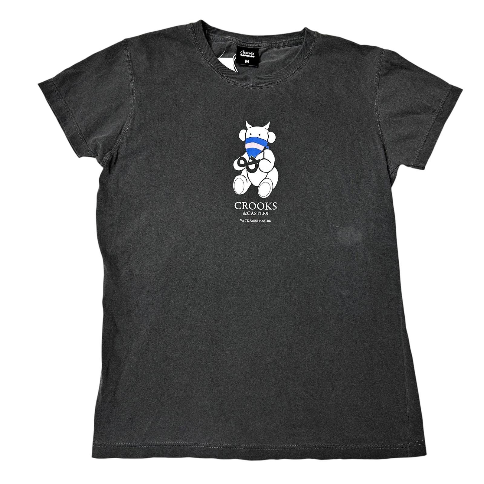 Crooks & Castles NWT Crooks & Castles Bear Graphic T-Shirt Grey Women’s M Size M / US 6-8 / IT 42-44 - 1 Thumbnail