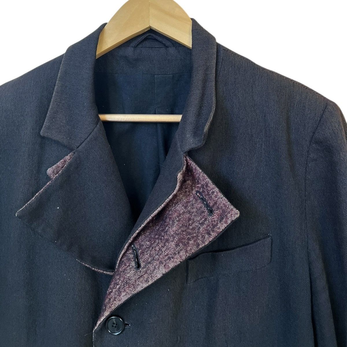 Ann Demeulemeester Ann demeulemeester layered lapel blazer jacket Size US L / EU 52-54 / 3 - 2 Thumbnail