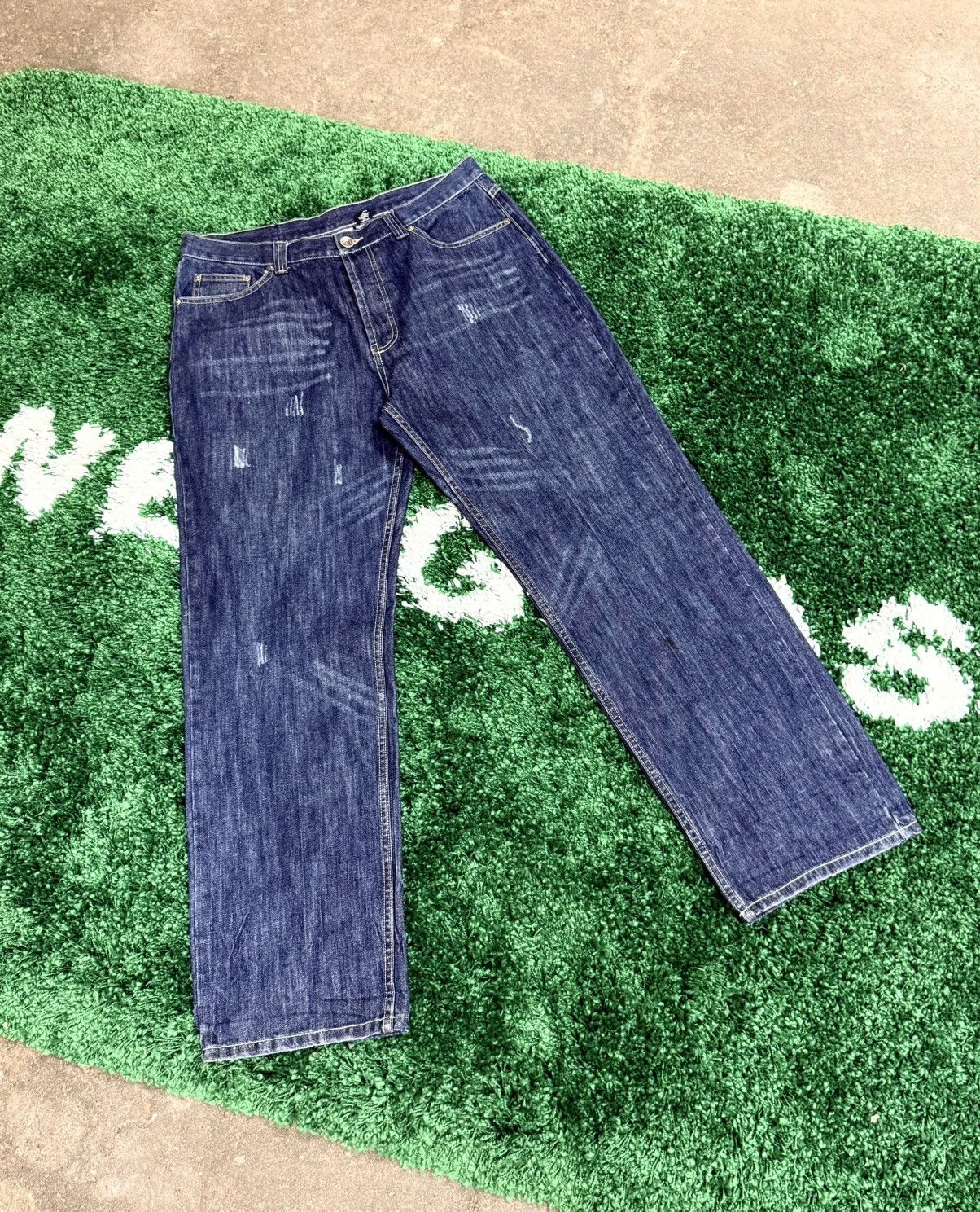 Vintage Vintage Jon Distressed Denim Jeans Sz. 36 Size US 36 / EU 52 - 4 Thumbnail