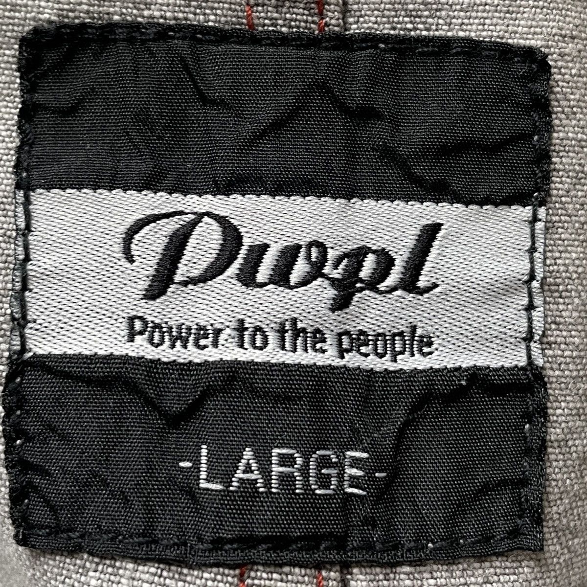 Japanese Brand × Vintage Vintage Brand Power to The People Chore Jacket 2000s Size US L / EU 52-54 / 3 - 9 Thumbnail