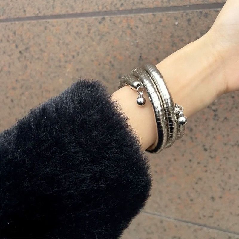 Jewelry Black Agate Stretch Bracelet Size ONE SIZE - 5 Thumbnail