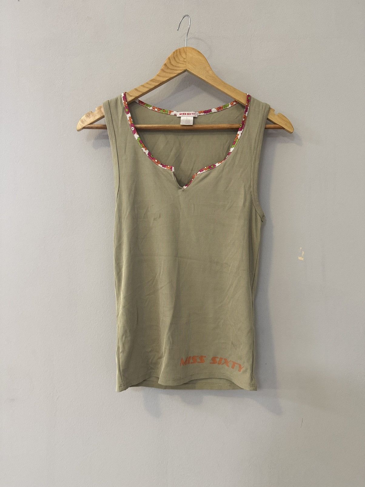Miss Sixty Miss Sixty Y2K vintage tank top Size L / US 10 / IT 46 - 1 Thumbnail