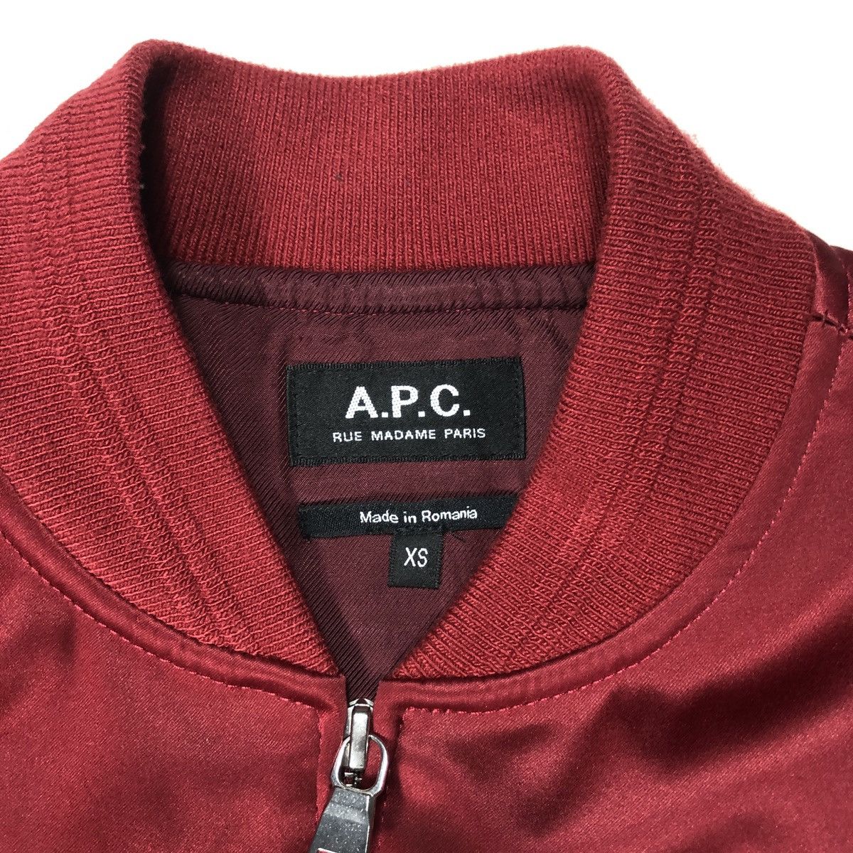 A.P.C. A.P.C MA-1 Bomber Jacket Size US XS / EU 42 / 0 - 7 Thumbnail