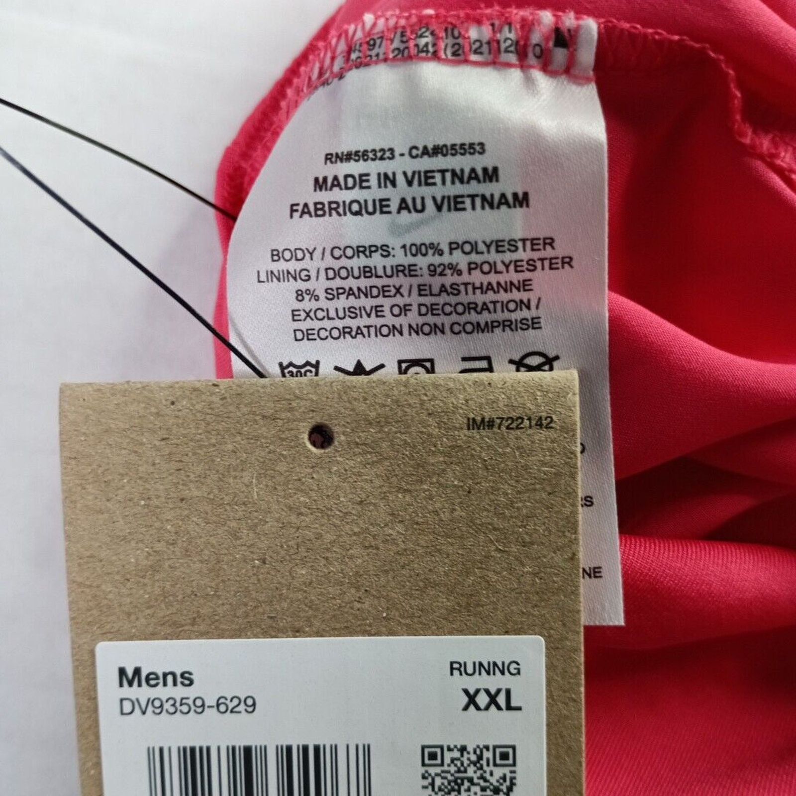 Nike Nike Challenger Running Shorts DRI-FIT 7” Men's 2XL XXL Pink Size US 40 / EU 56 - 4 Thumbnail