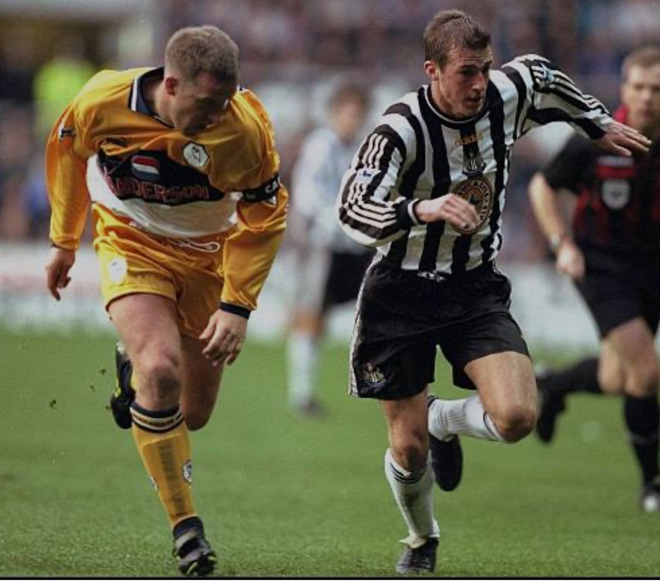 Puma Sheffield Wednesday 90/00 L/S away shirt #20 Hinchcliffe Size US L / EU 52-54 / 3 - 15 Thumbnail
