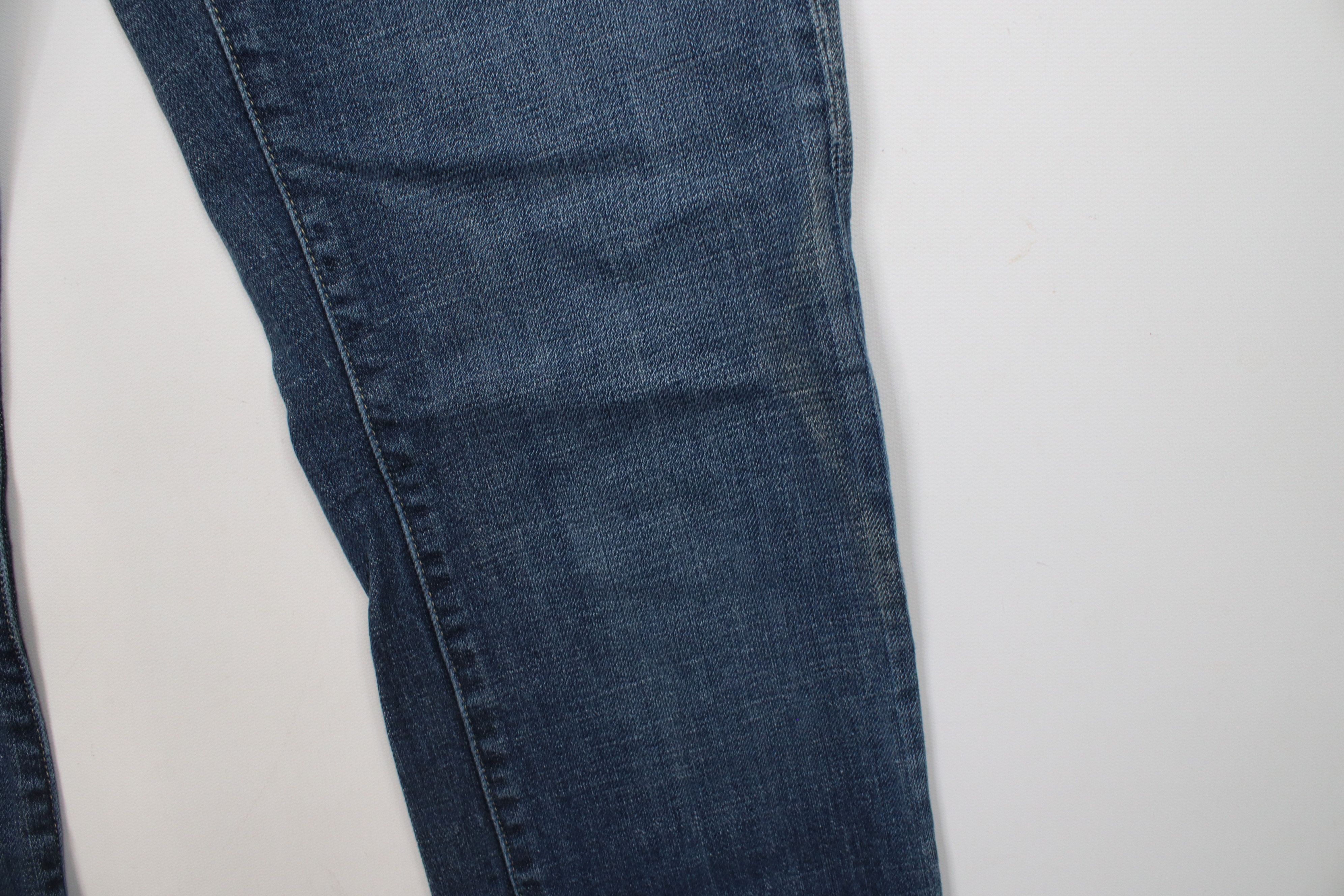 J.Crew × Vintage Vintage Y2K J Crew Stretch Flared Bootcut Denim Jeans Blue Size 28" / US 6 / IT 42 - 7 Thumbnail