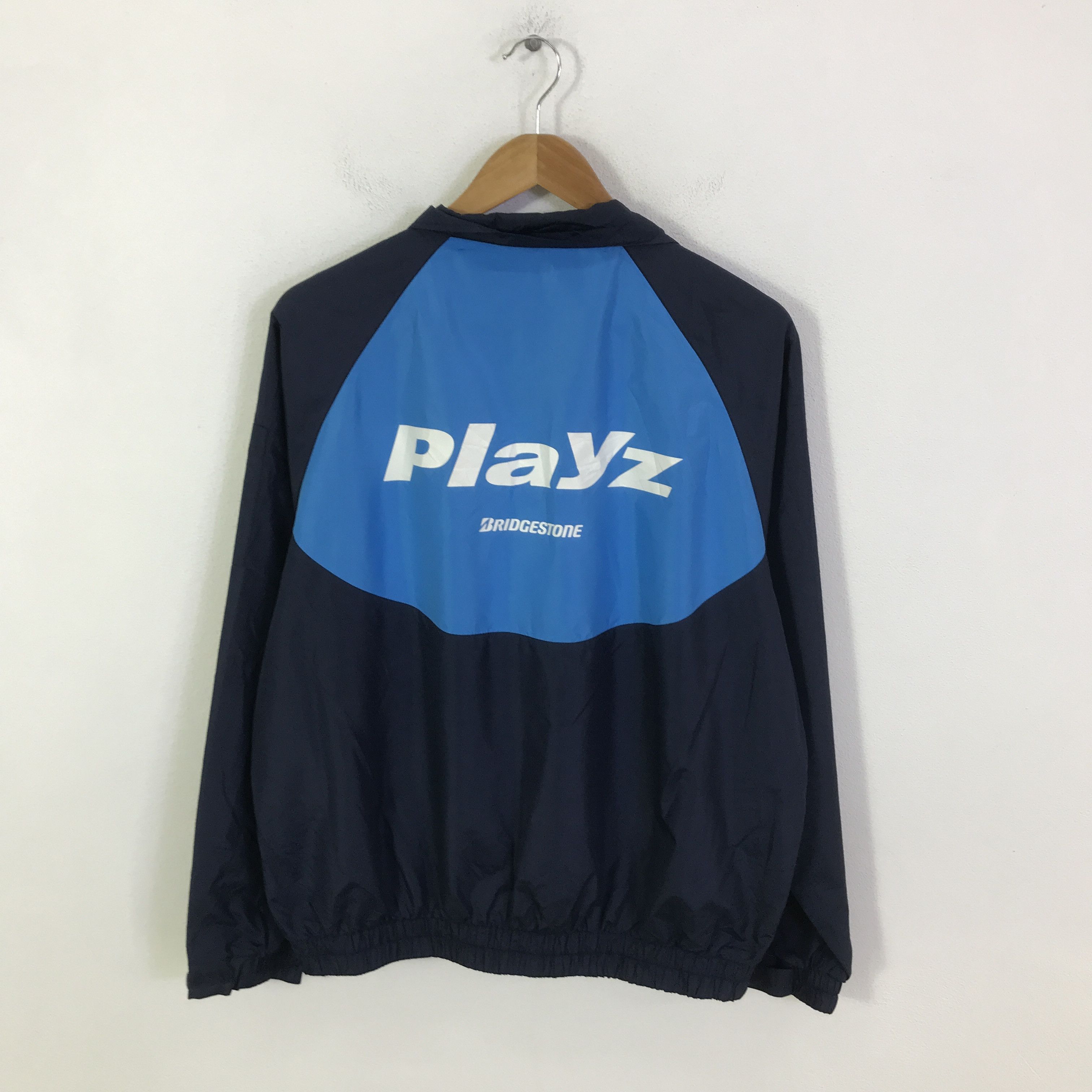 Japanese Brand playz olympics x Bridgestone light jacket K121B11 Size US L / EU 52-54 / 3 - 1 Thumbnail