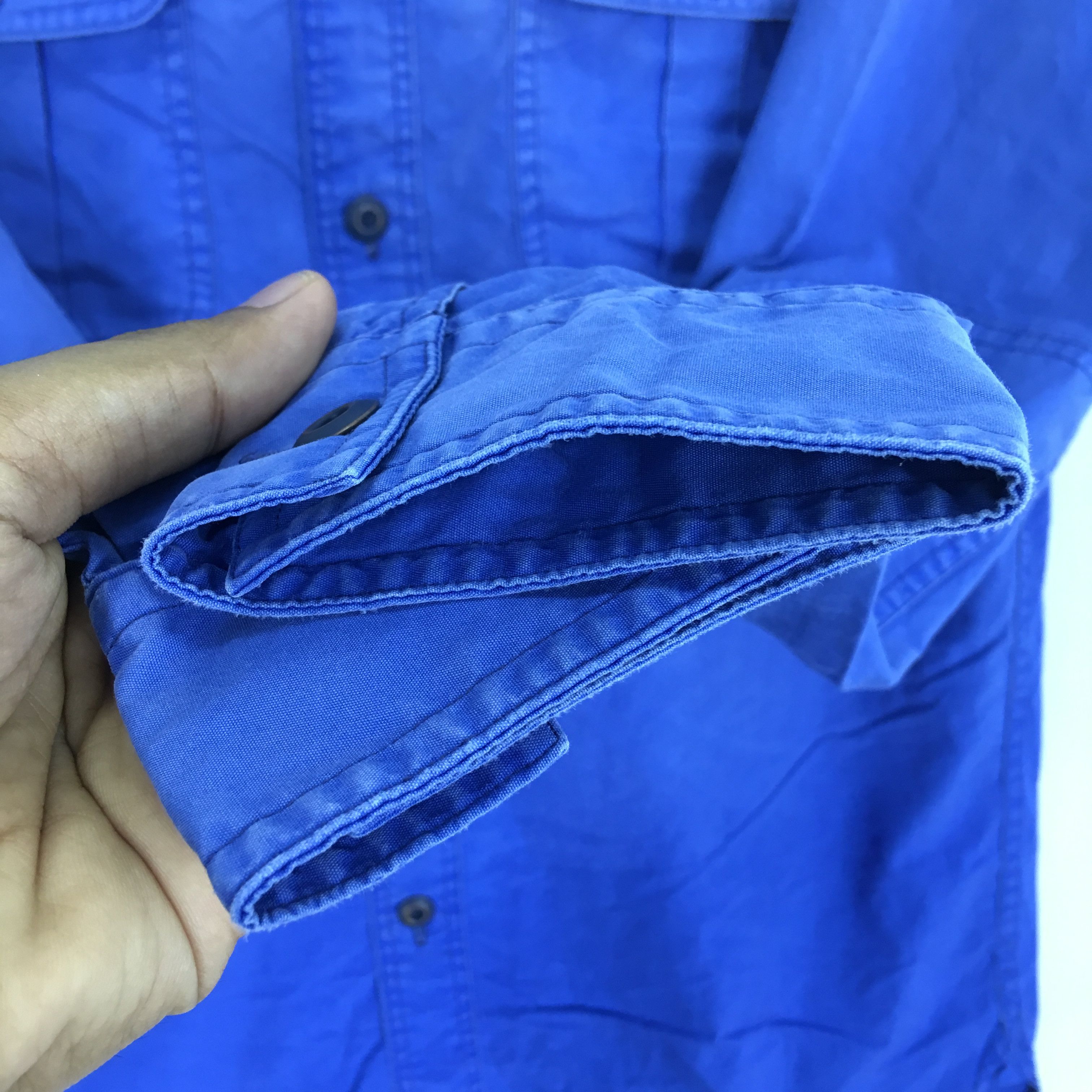 Polo Ralph Lauren Vintage Distressed Polo Ralph Lauren Double Pocket RL Shirt Size US S / EU 44-46 / 1 - 7 Thumbnail