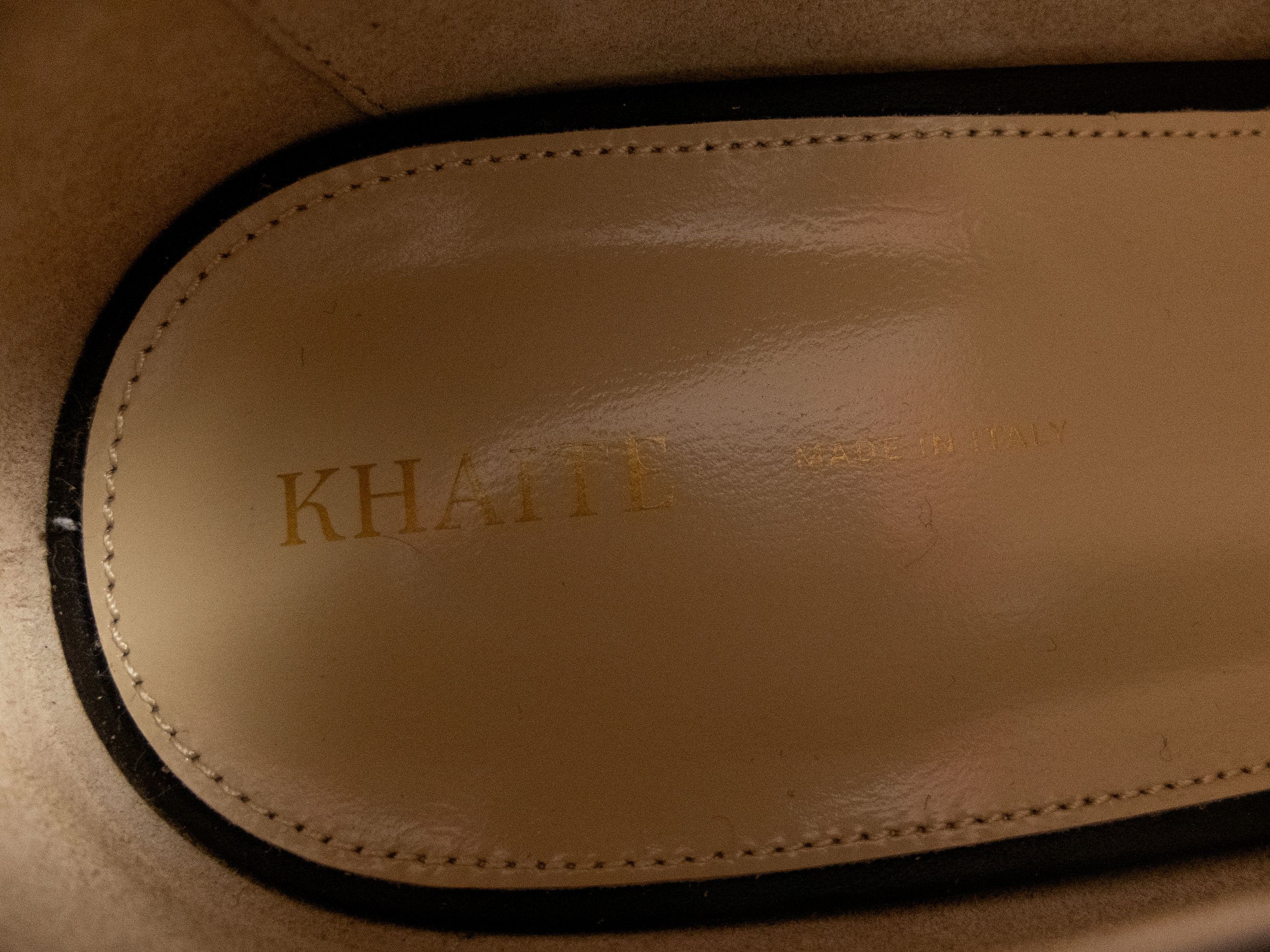 KHAITE KHAITE The Alessio brown leather loafers 7 37 Size US 7 / IT 37 - 8 Thumbnail