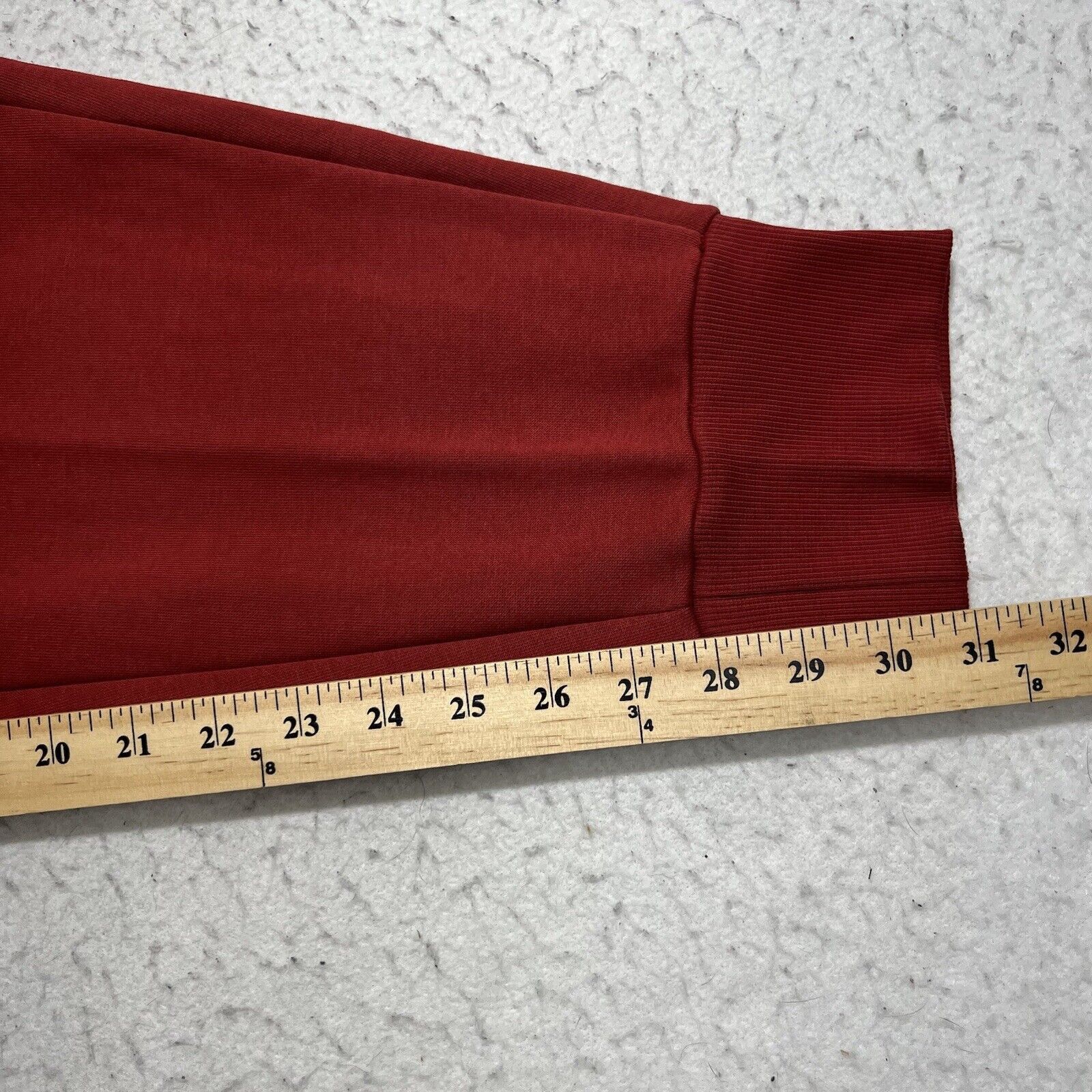 Puma PUMA Fleece Lined Athletic Jogger Drawstring Sweatpants Red Size US 44 / EU 60 - 12 Thumbnail