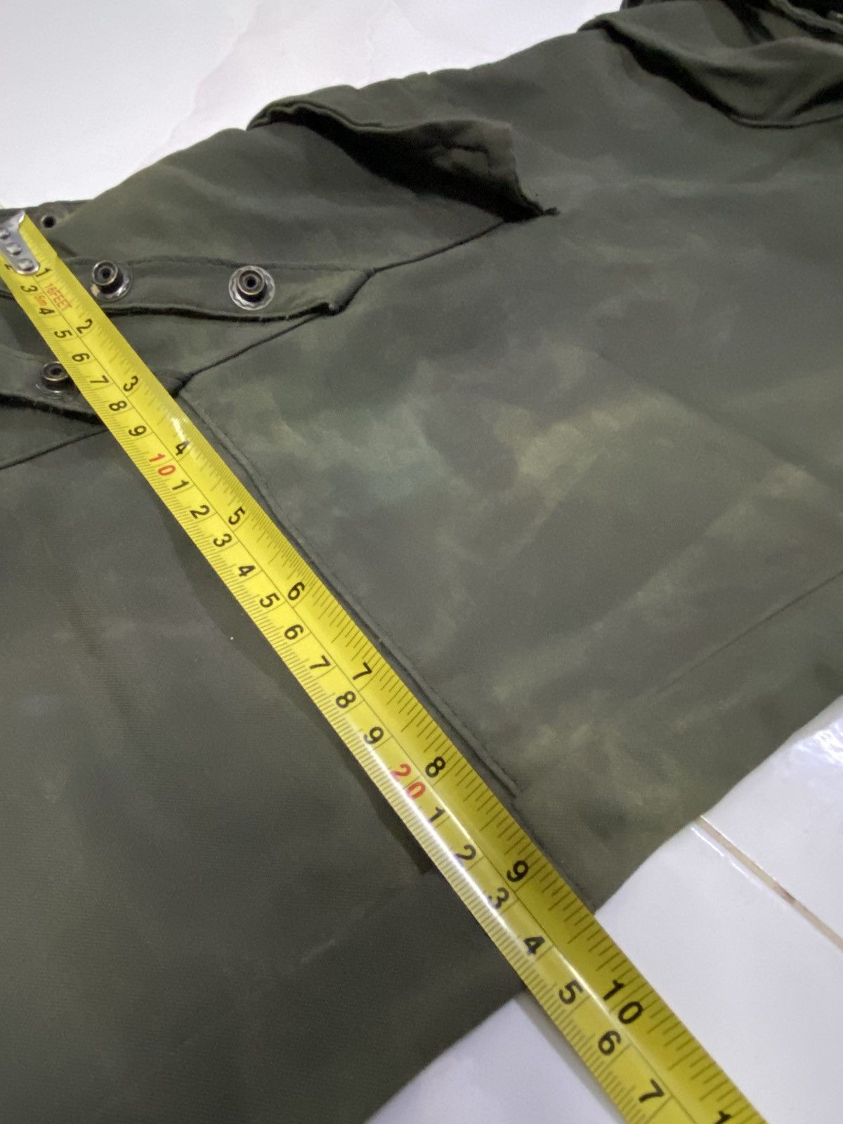 If Six Was Nine × Japanese Brand × Le Grande Bleu (L.G.B.) Distressed Multipocket Snap Button Strap Cargo Pant Size US 29 - 20 Thumbnail