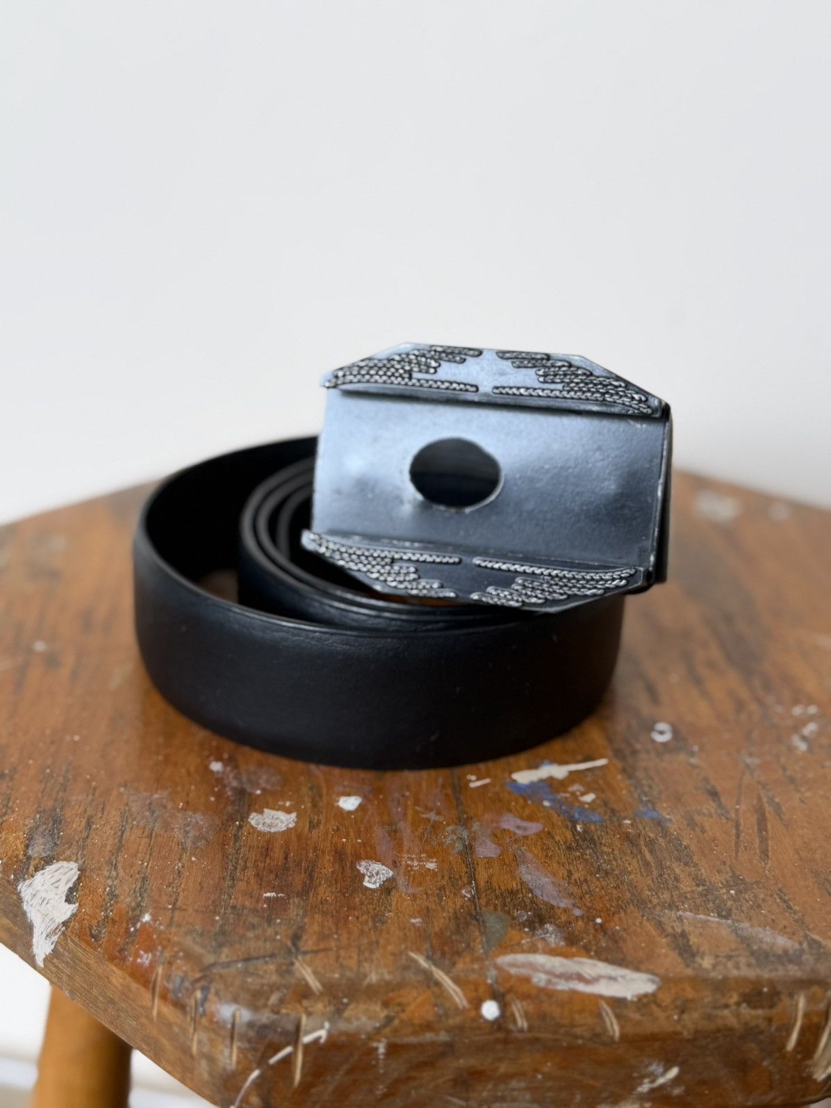 Vintage Vintage 90s Streetwear Metal logo opium gothic style belt Size ONE SIZE - 3 Thumbnail