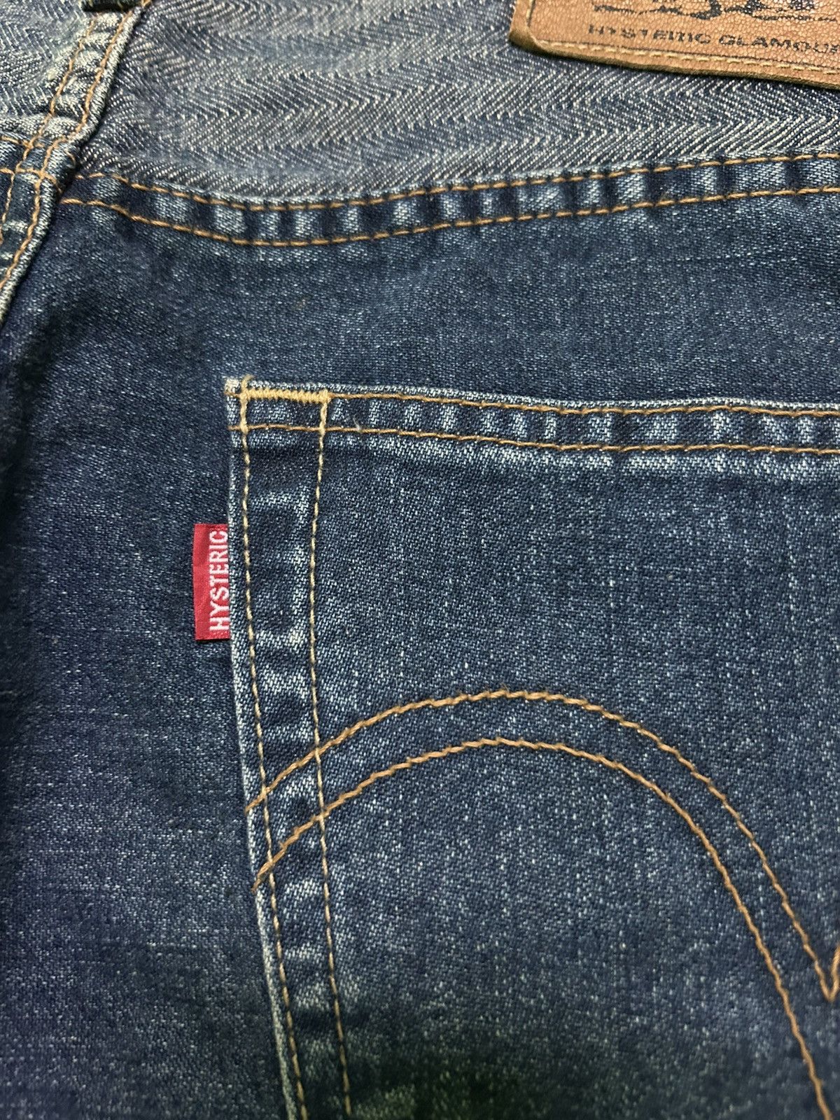 Hysteric Glamour × Kapital × Vintage HYSTERIC GLAMOUR HAGI FLARE VINTAGE DENIM JEANS Size US 28 / EU 44 - 2 Thumbnail