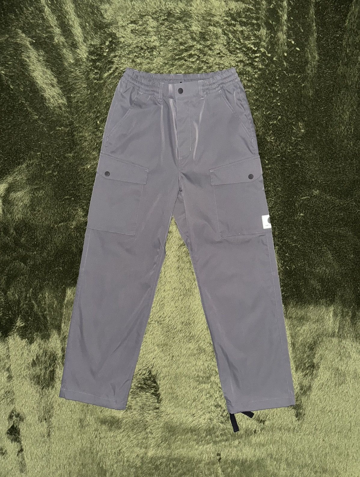 Carhartt Wip [S] Carhartt WIP Reflective Logo Balto Cargo Pants — Grey Size US 30 / EU 46 - 1 Thumbnail
