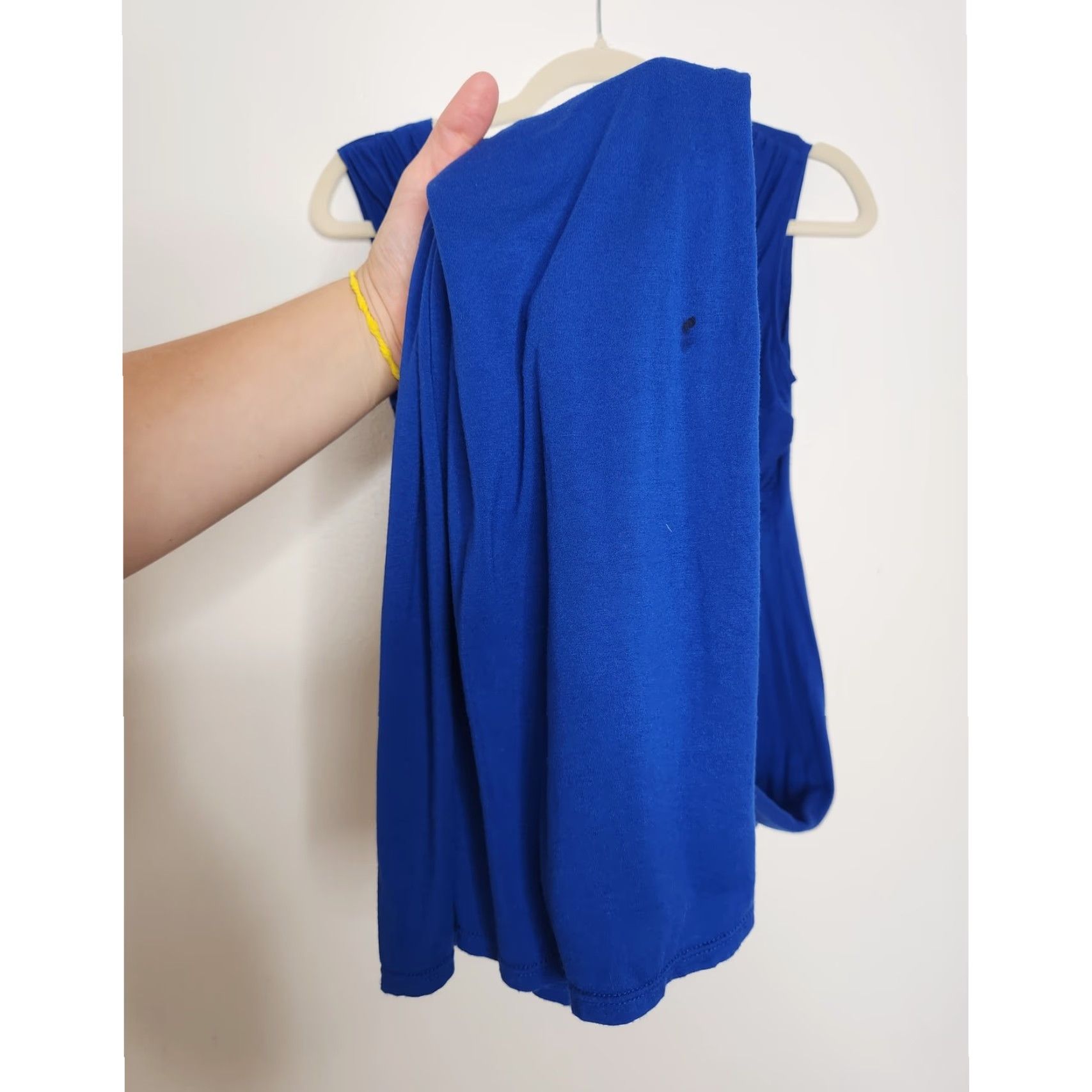 Vintage VINTAGE Max Studio Dress Blue Sundress Women S Small Long 55 Length Coastal Beach Summer Go Out 90s 00s Vintage Style Womens Size S / US 4 / IT 40 - 5 Thumbnail