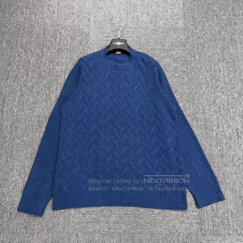 Loro Piana Loro Piana BABY CASHMERE cable-knit cashmere sweater Size US XL / EU 56 / 4 - 1 Thumbnail