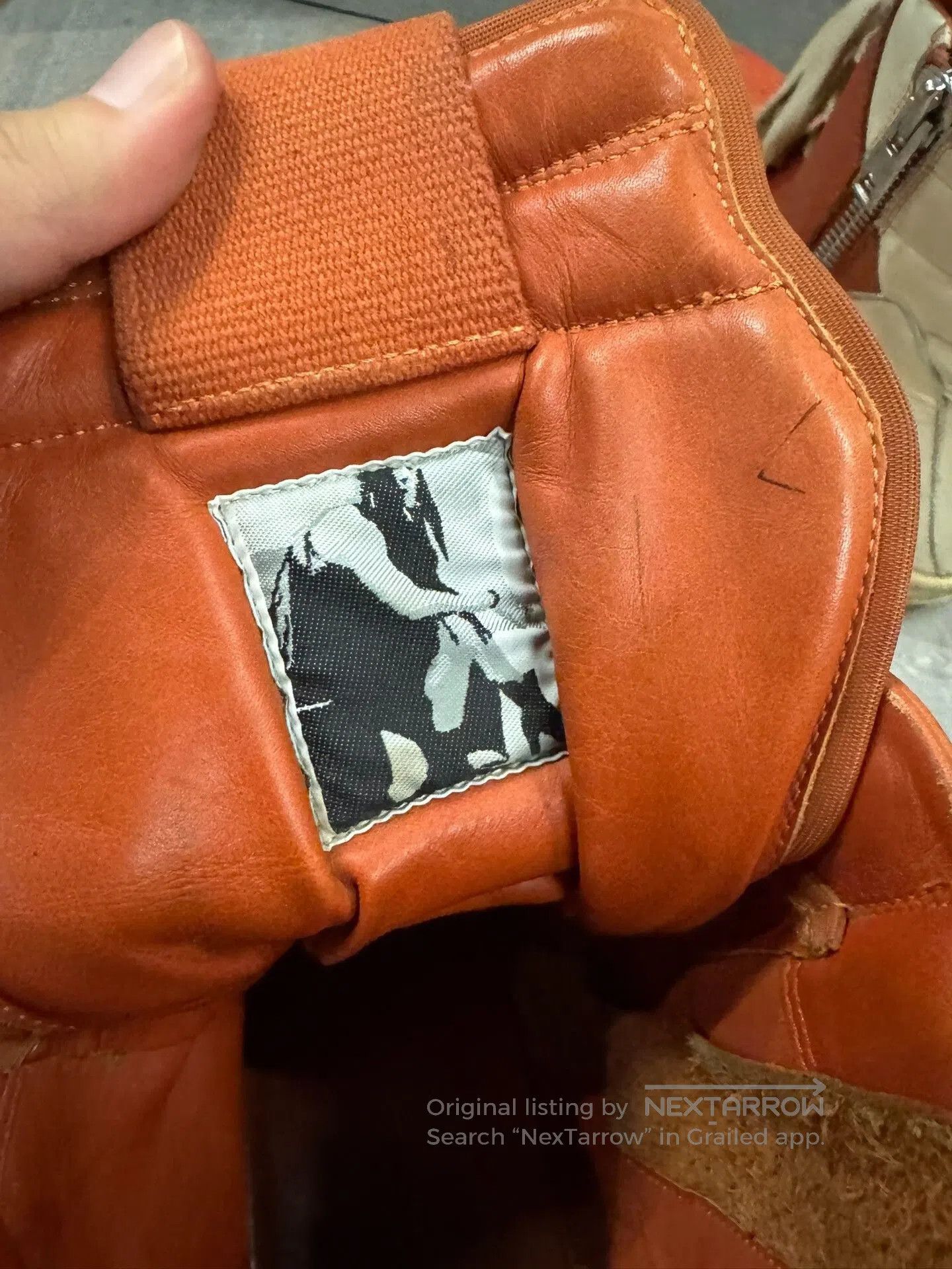Rick Owens Rick Owens Geobasket Sneakers in Orange. Size US 11 / EU 44 - 3 Thumbnail