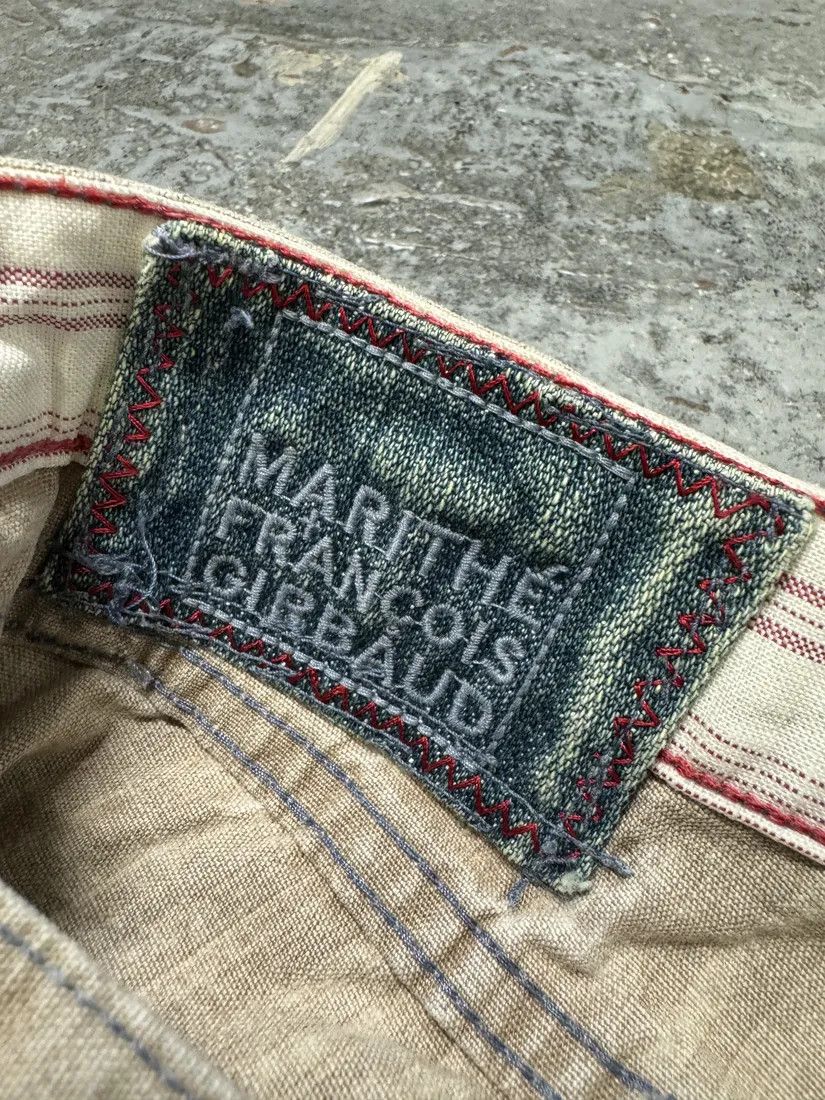 Designer × Marithe + Francois Girbaud × Vintage 2000s Marithé + François Girbaud Grey Summer Signature Pants Size US 33 - 11 Thumbnail