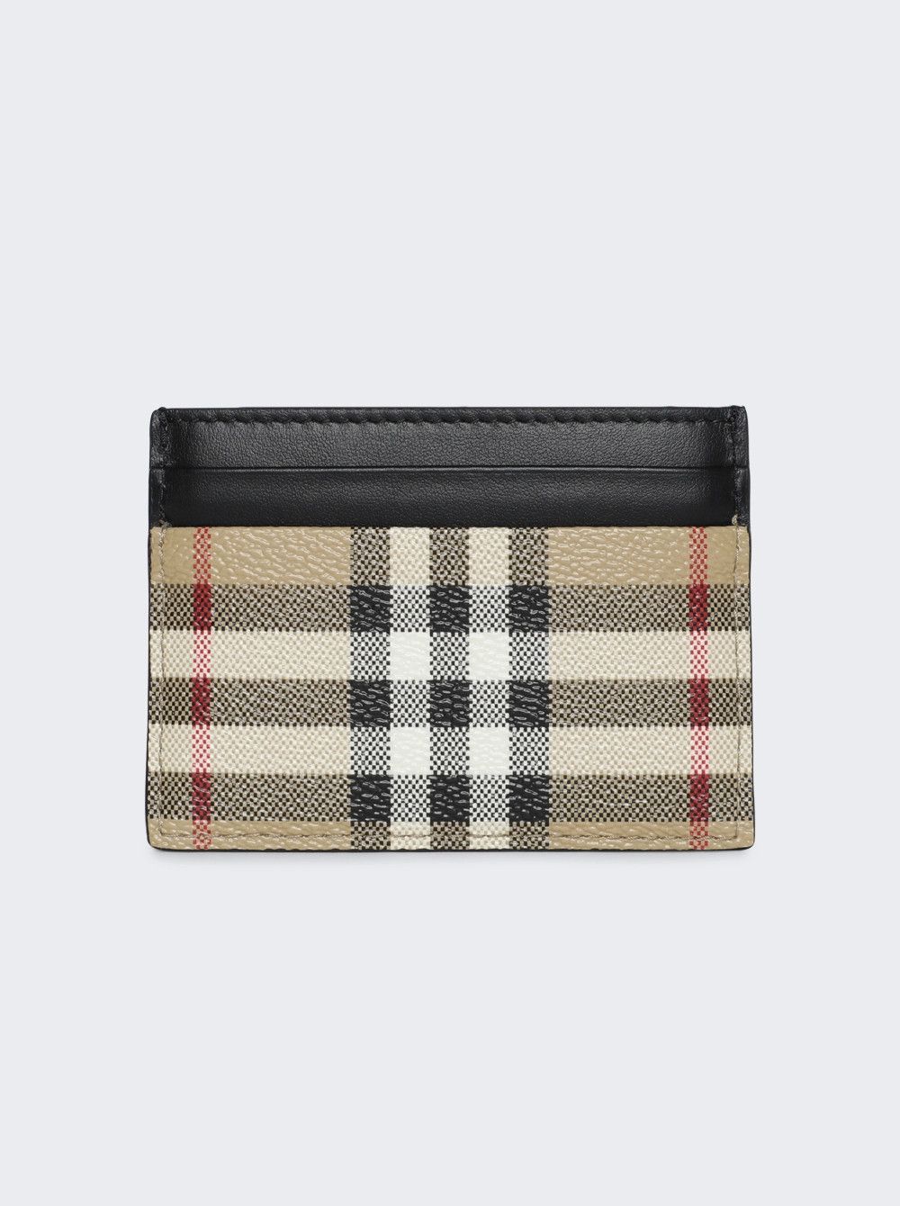 Burberry os11x0526 Size: OS / Check Leather-Trimmed Card Case Size ONE SIZE - 1 Preview