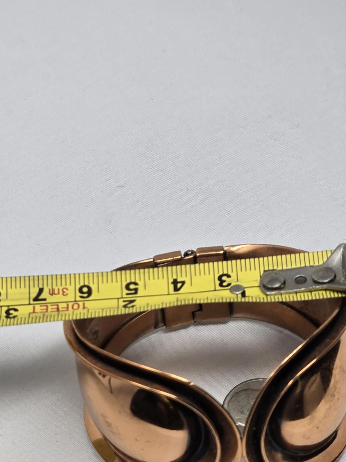Other Vintage Remais Mid Century Modern Articulated Bangle Size ONE SIZE - 3 Thumbnail
