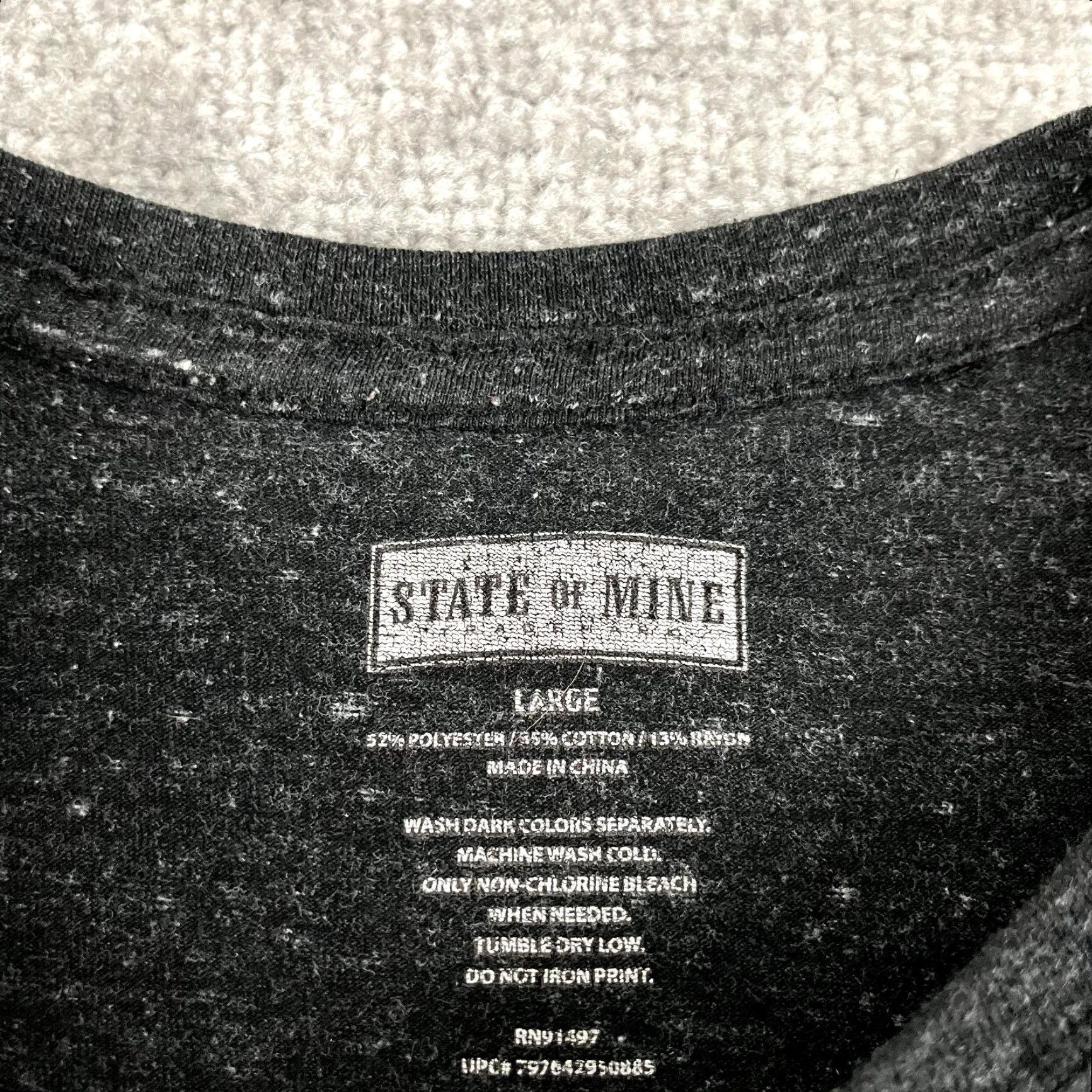 Vintage Golf Shirt Mens L Gray Talk Birdie To Me Humor Funny Comedy Parody State of Mine Shirt Mens L Gray Talk Birdie To Me Humor Parody Size US L / EU 52-54 / 3 - 3 Thumbnail