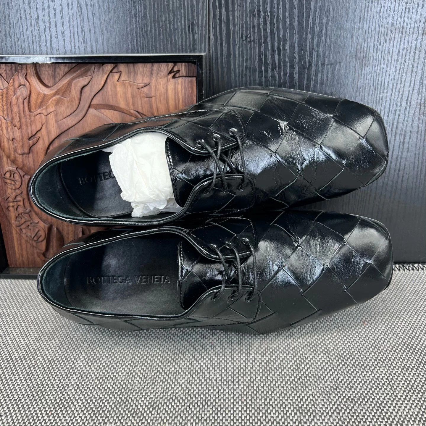Bottega Veneta bv Intrecciato Roma Leather Shoes Size 39 Size US 6 / EU 39 - 6 Thumbnail