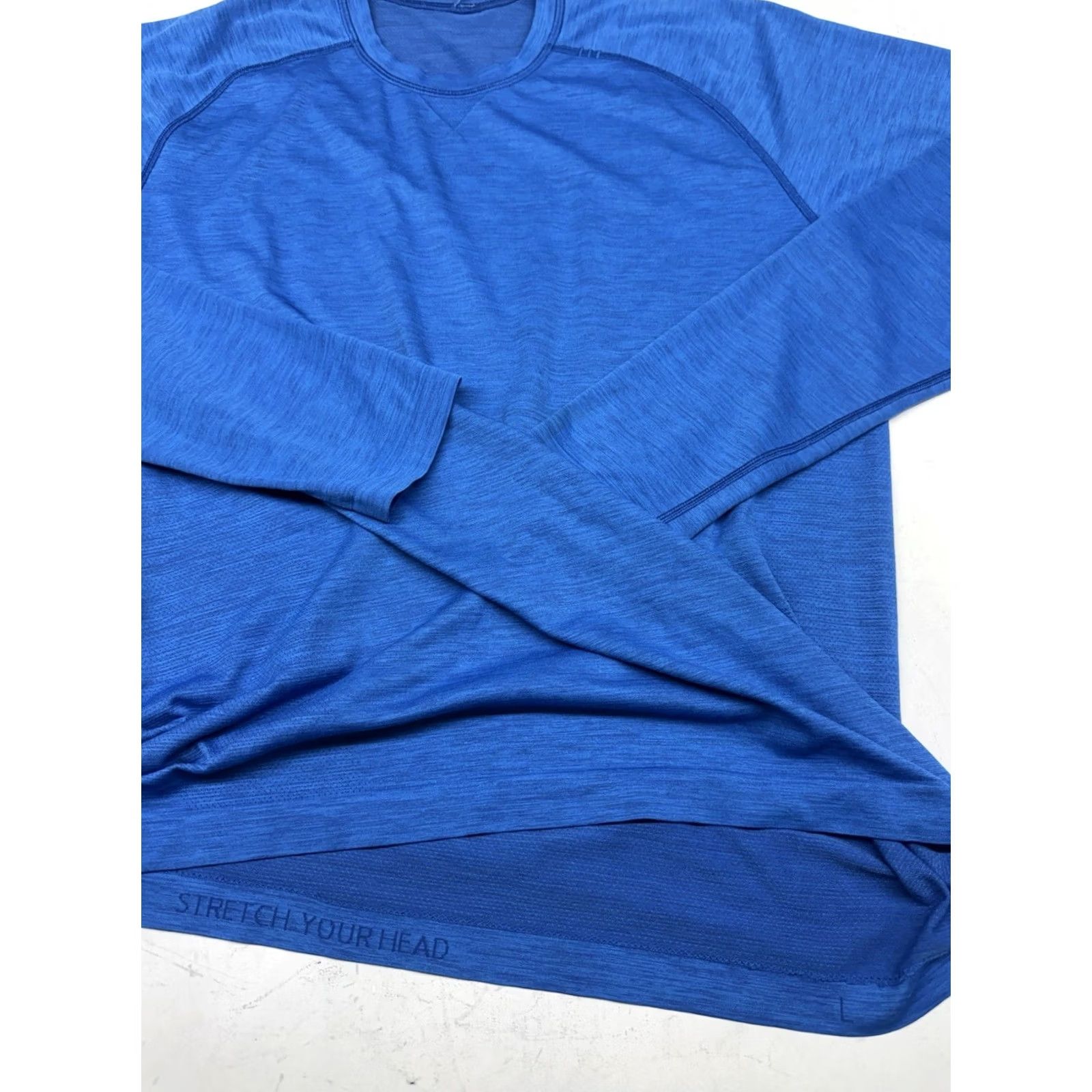 Lululemon Lululemon Metal Vent Tech Long Sleeve Shirt Mens Large Athletic Gym Training Top Blue Crew Neck Solid Lightweight Size US L / EU 52-54 / 3 - 6 Thumbnail