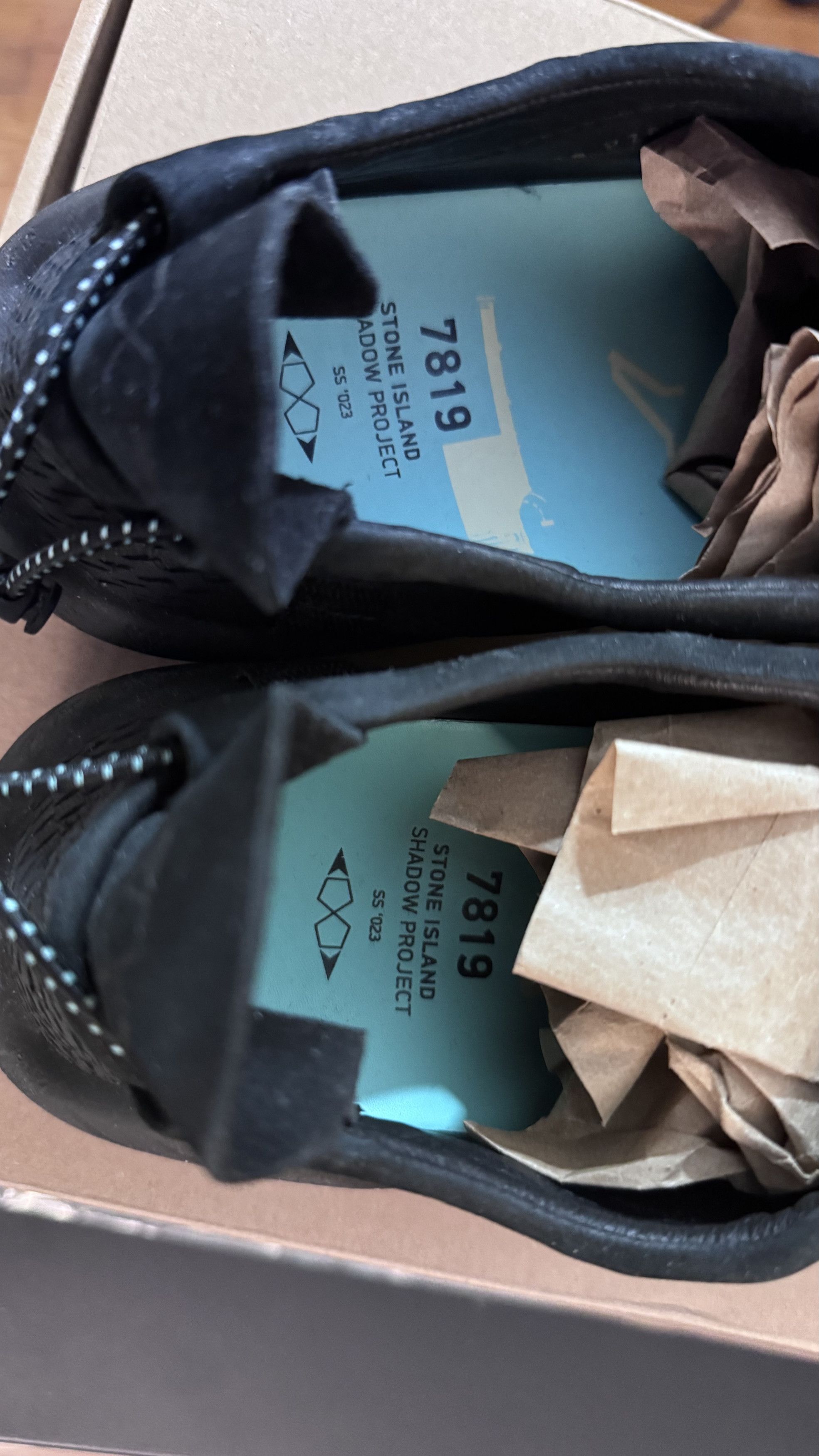 Stone Island Shadow Project Stone Island Shadow Project Black ECCO Mesh Effect Slippers Size US 6.5 / EU 39-40 - 4 Thumbnail