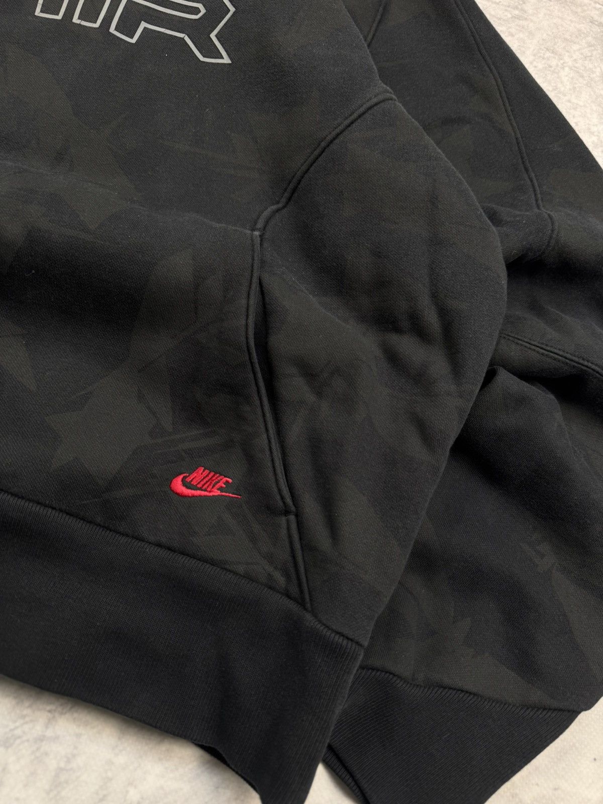 Nike × Vintage NIKE AIR MAX VINTAGE CENTER LOGO OVERSIZE BOXY HOODIE Size US M / EU 48-50 / 2 - 3 Thumbnail