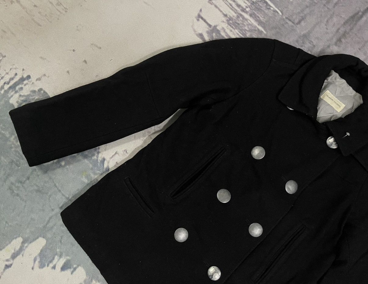 Issey Miyake × Japanese Brand × Tsumori Chisato 2000s TSUMORI CHISATO PEACOAT WOOL JACKET NICE DESIGN Size M / US 6-8 / IT 42-44 - 4 Thumbnail