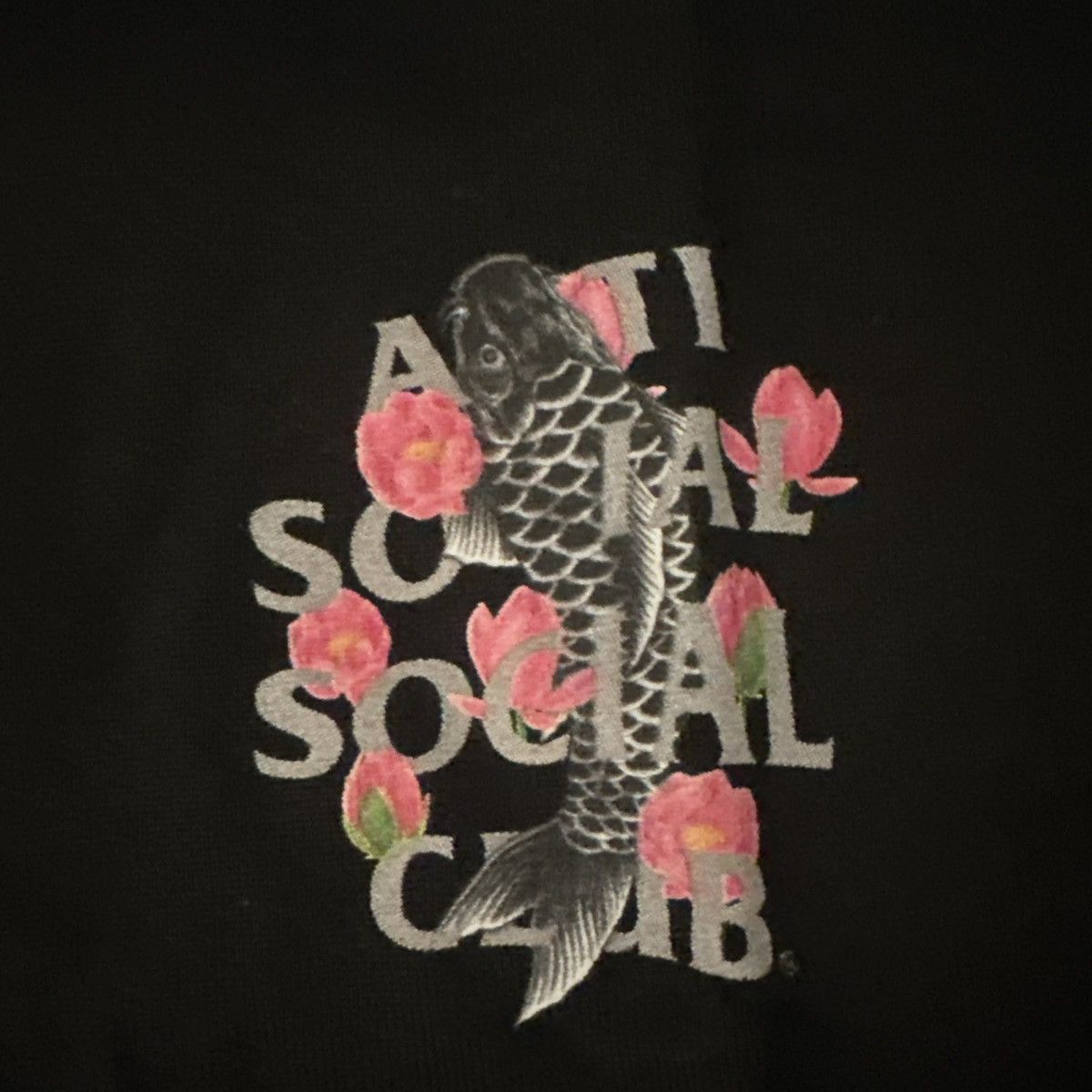 Anti Social Social Club Anti Social Social Club Koi Garden 3M Premium Tee Black M Size US M / EU 48-50 / 2 - 2 Thumbnail
