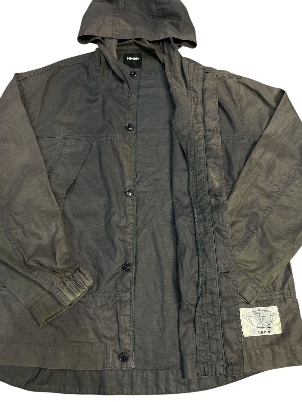 Issey Miyake Ne-net Archive Utility Jacket – Avant-Garde Workwear (2000s) Size US L / EU 52-54 / 3 - 4 Thumbnail