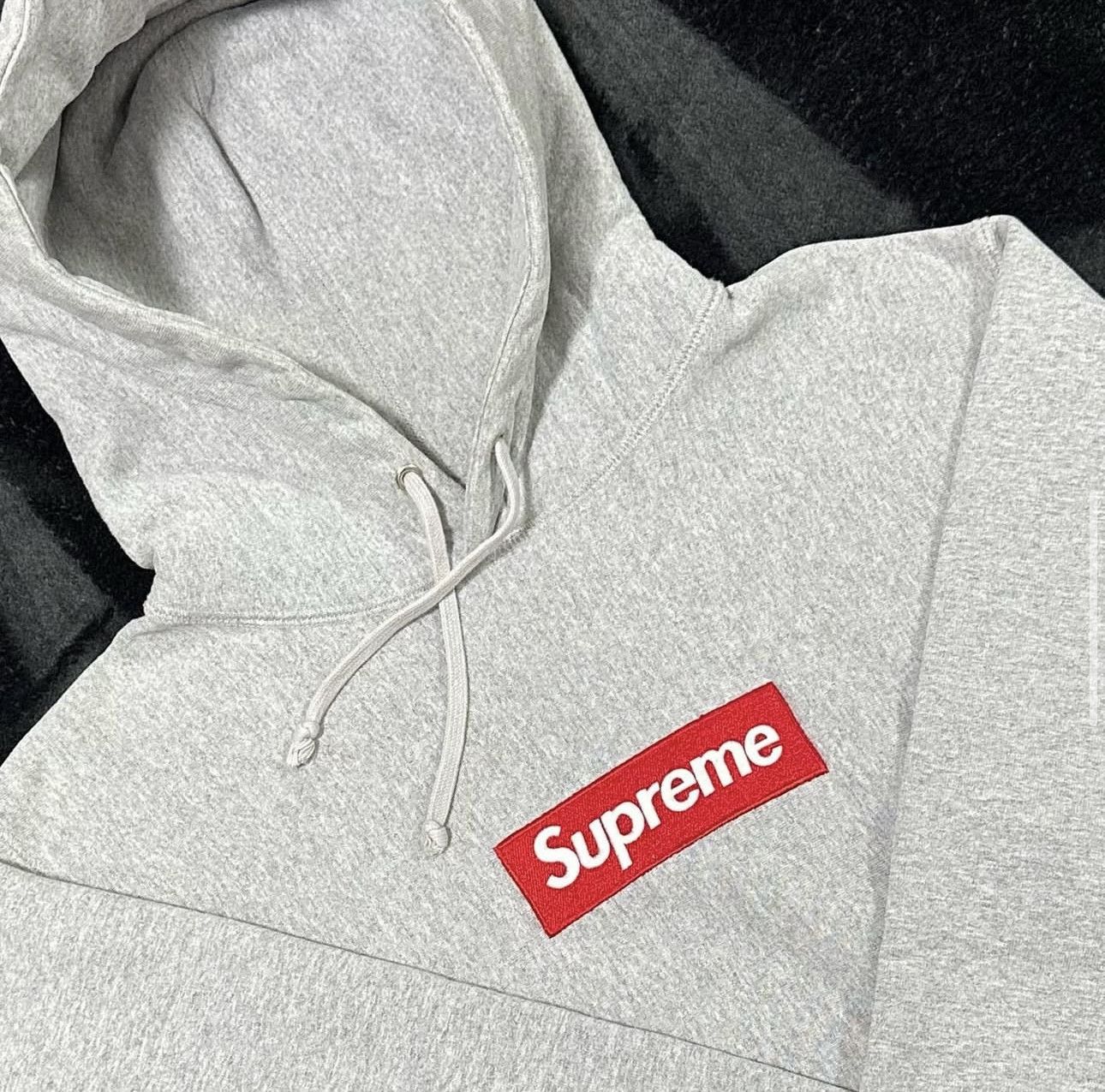 Supreme 2012 Red on Grey Box Logo Size US L / EU 52-54 / 3 - 1 Thumbnail
