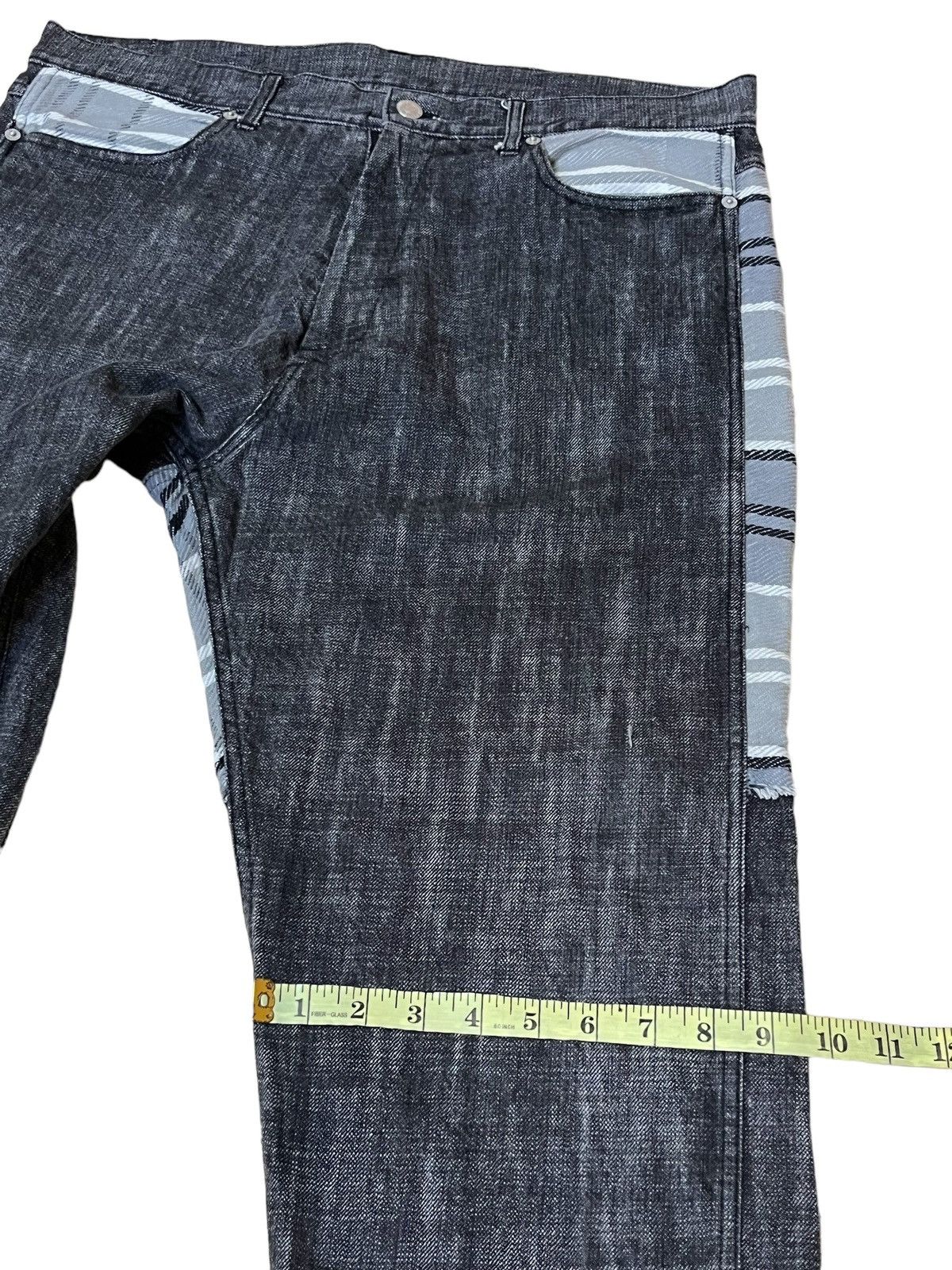 Garment Reproduction of Workers JAPANESE DENIM COMMUNITY GARMENT WORKS PATCHWORK JEANS Size US 36 / EU 52 - 14 Thumbnail