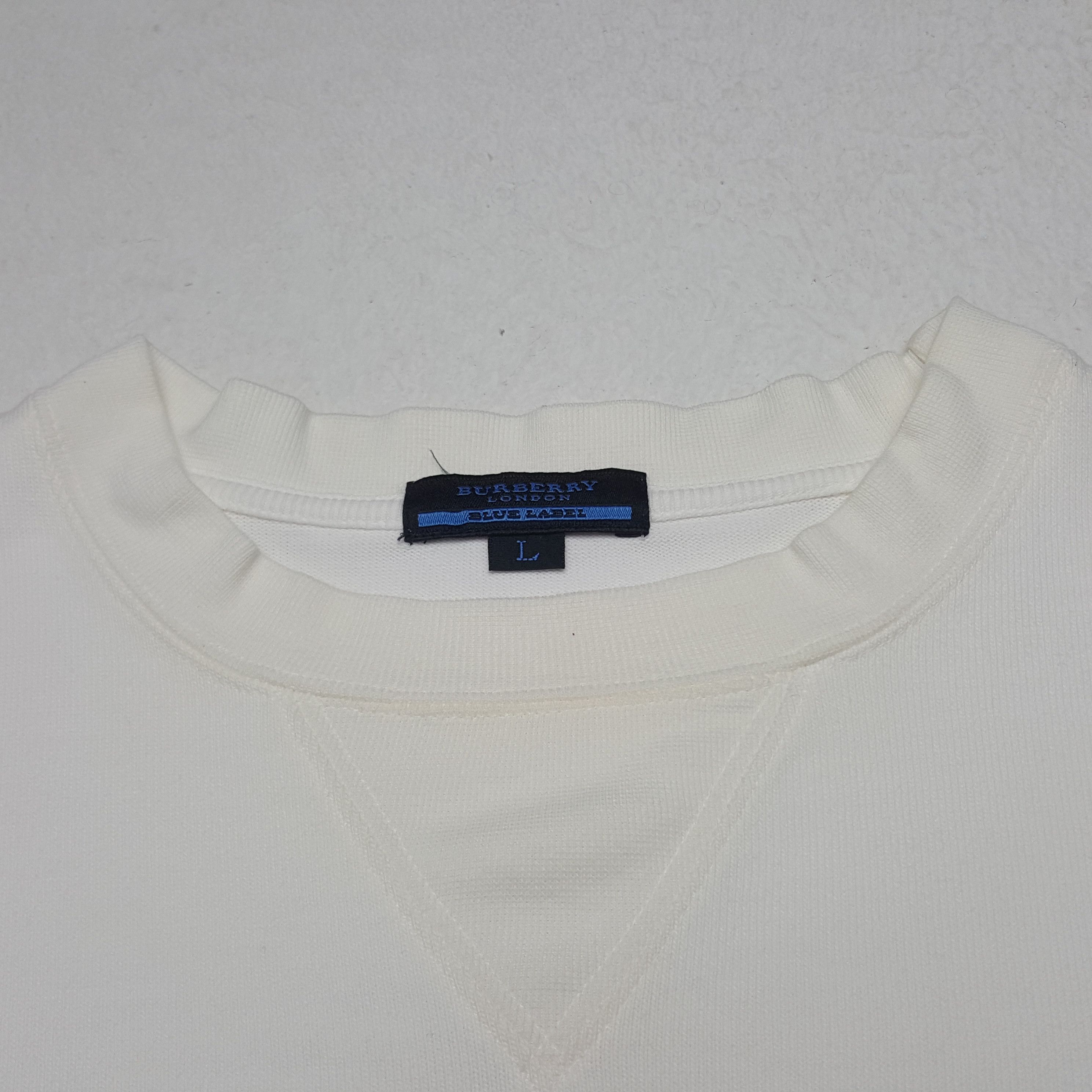 Burberry × Vintage Vintage Burberry London Blue Label Custom Spell Out Tshirt Size L / US 10 / IT 46 - 5 Thumbnail