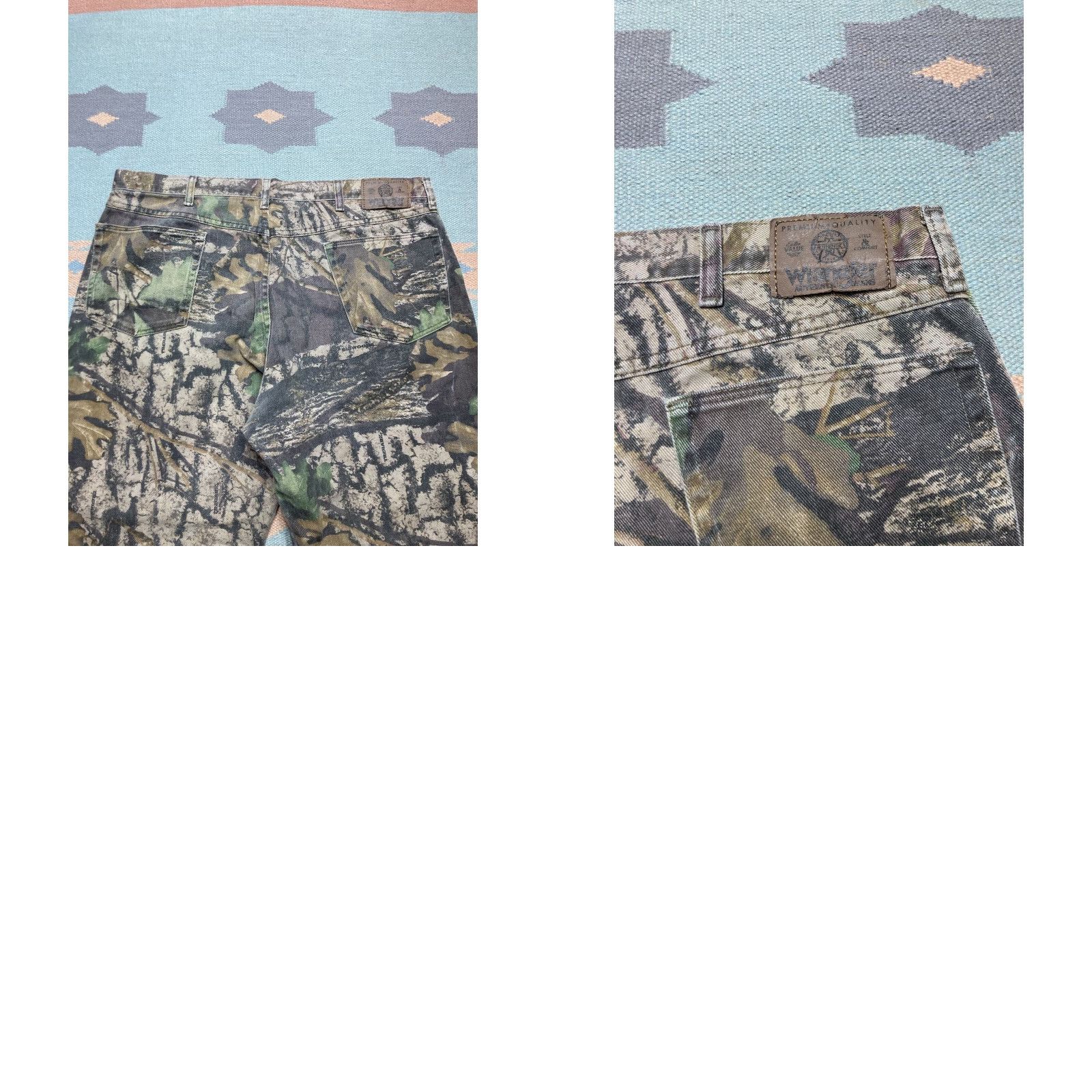 Wrangler Wrangler Jeans Camouflage Double Knee Baggy Trebark Men 38x29 Camouflage Skater 38 29 Multicolor Straight Regular Size Men悌 Size US 38 / EU 54 - 8 Thumbnail